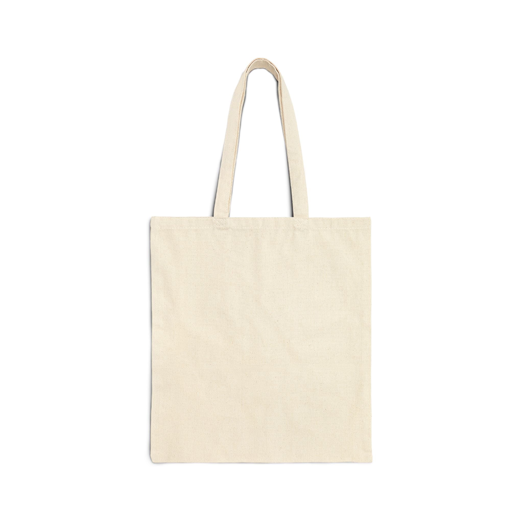 Hoops Tote, Basketball Western Typography Canvas Tote