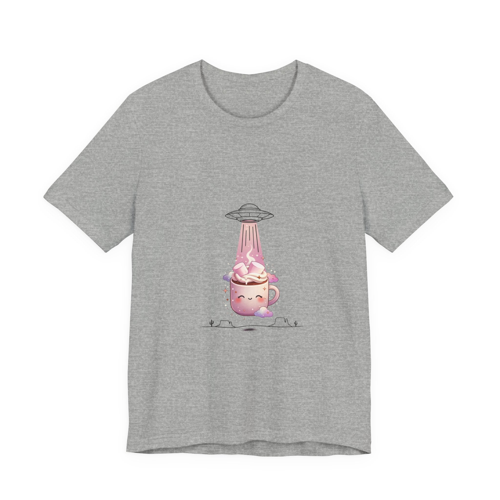 Retro UFO Abduction Tee | Vintage Desert Sci‑Fi, Southwest Alien Graphic