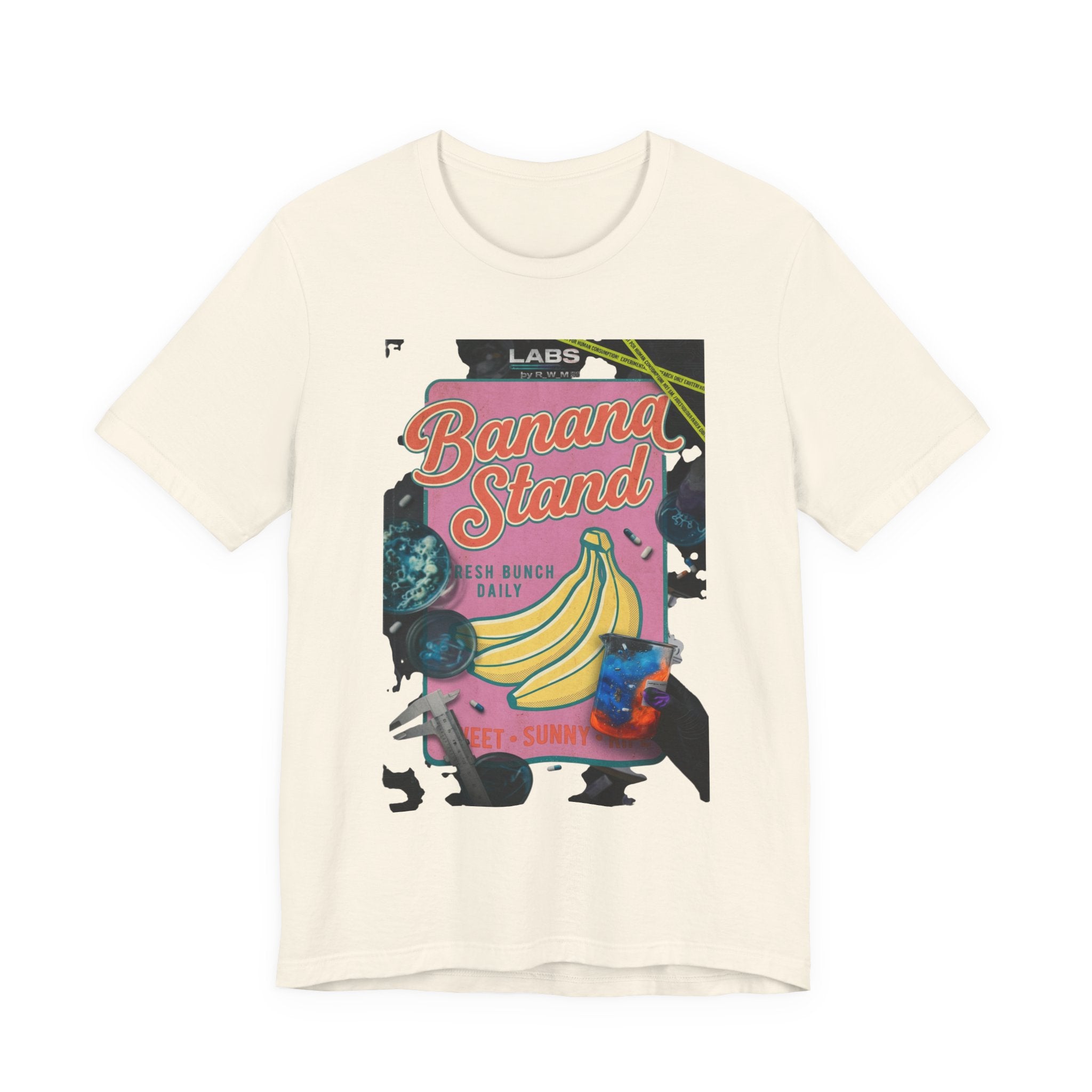 Banana Stand Retro Diner T-Shirt | Vintage Food Graphics, Nostalgic Typography