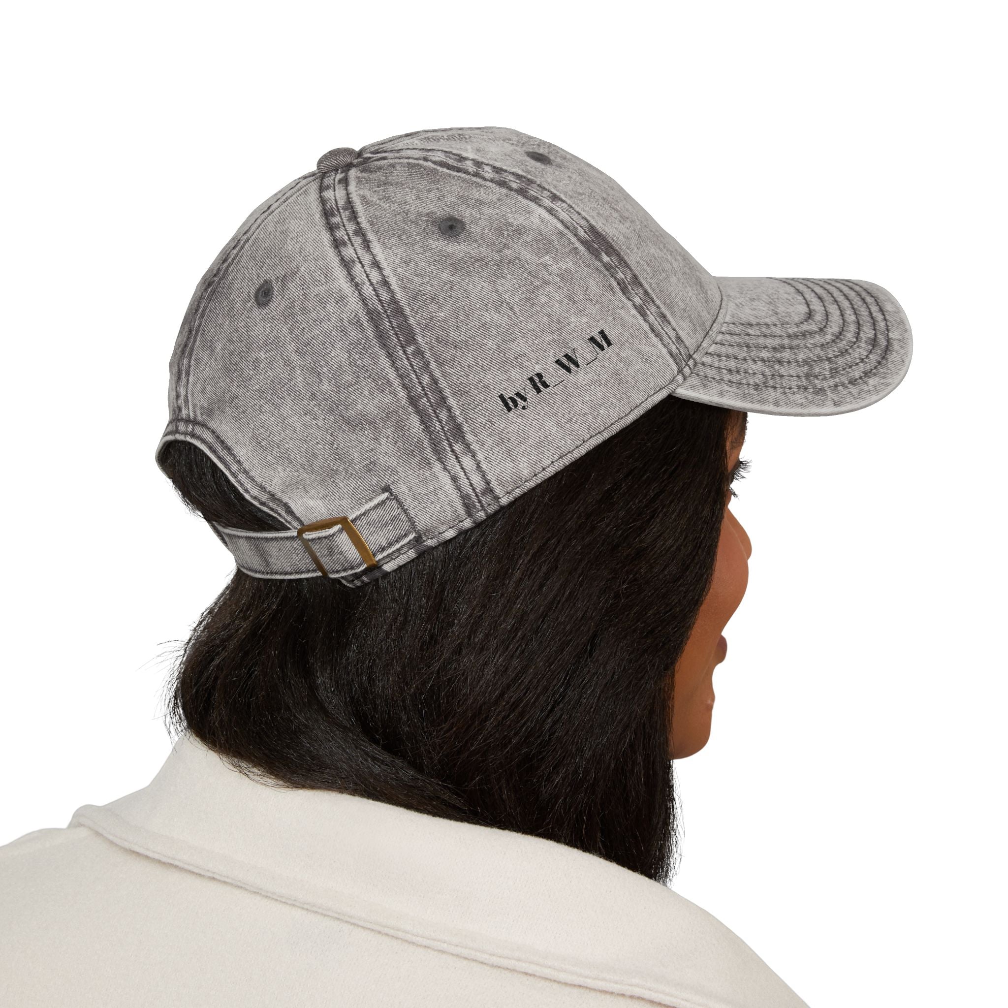Vintage Embroidered Cap – Washed Red Baseball Hat
