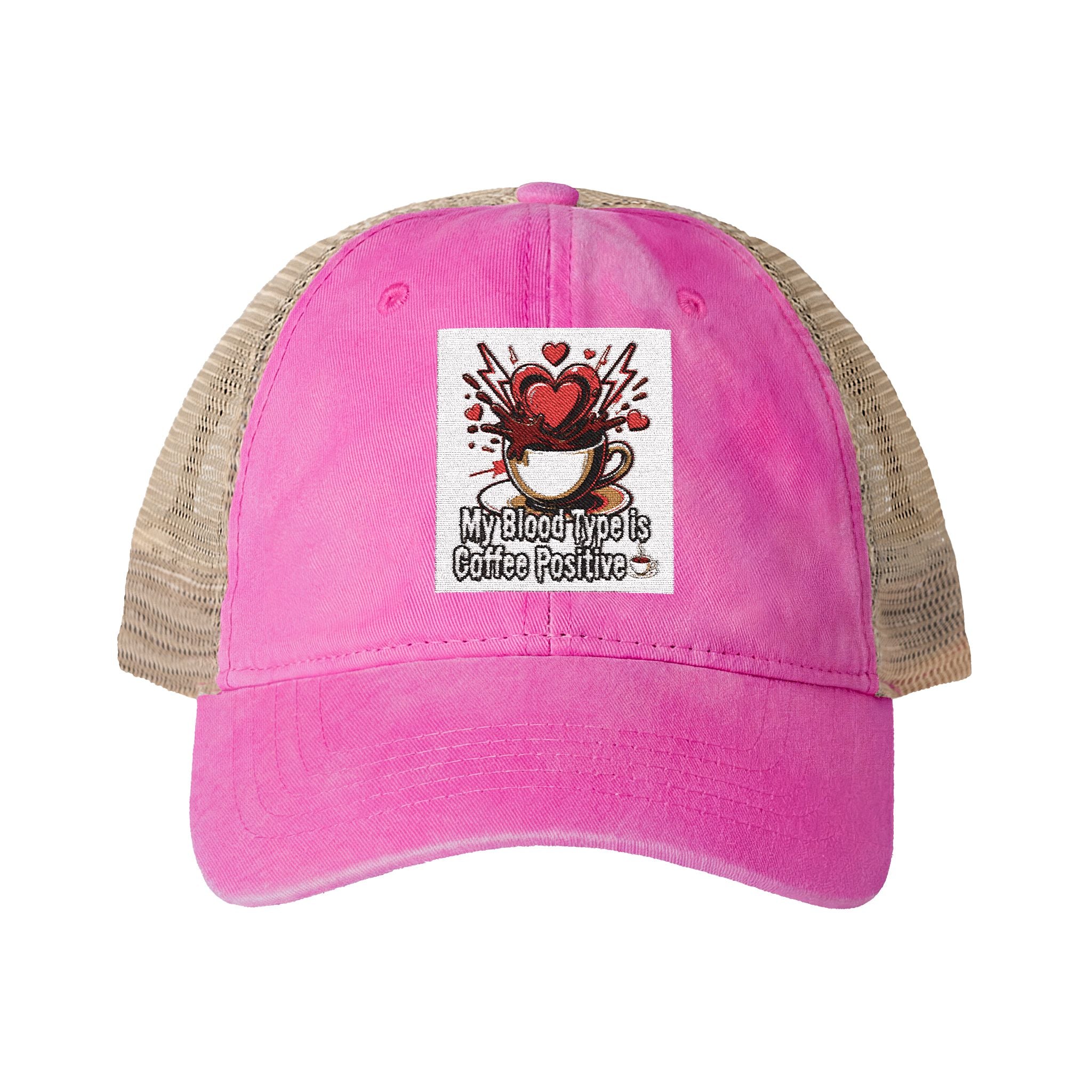 Women's Washed Mesh-Back Cap