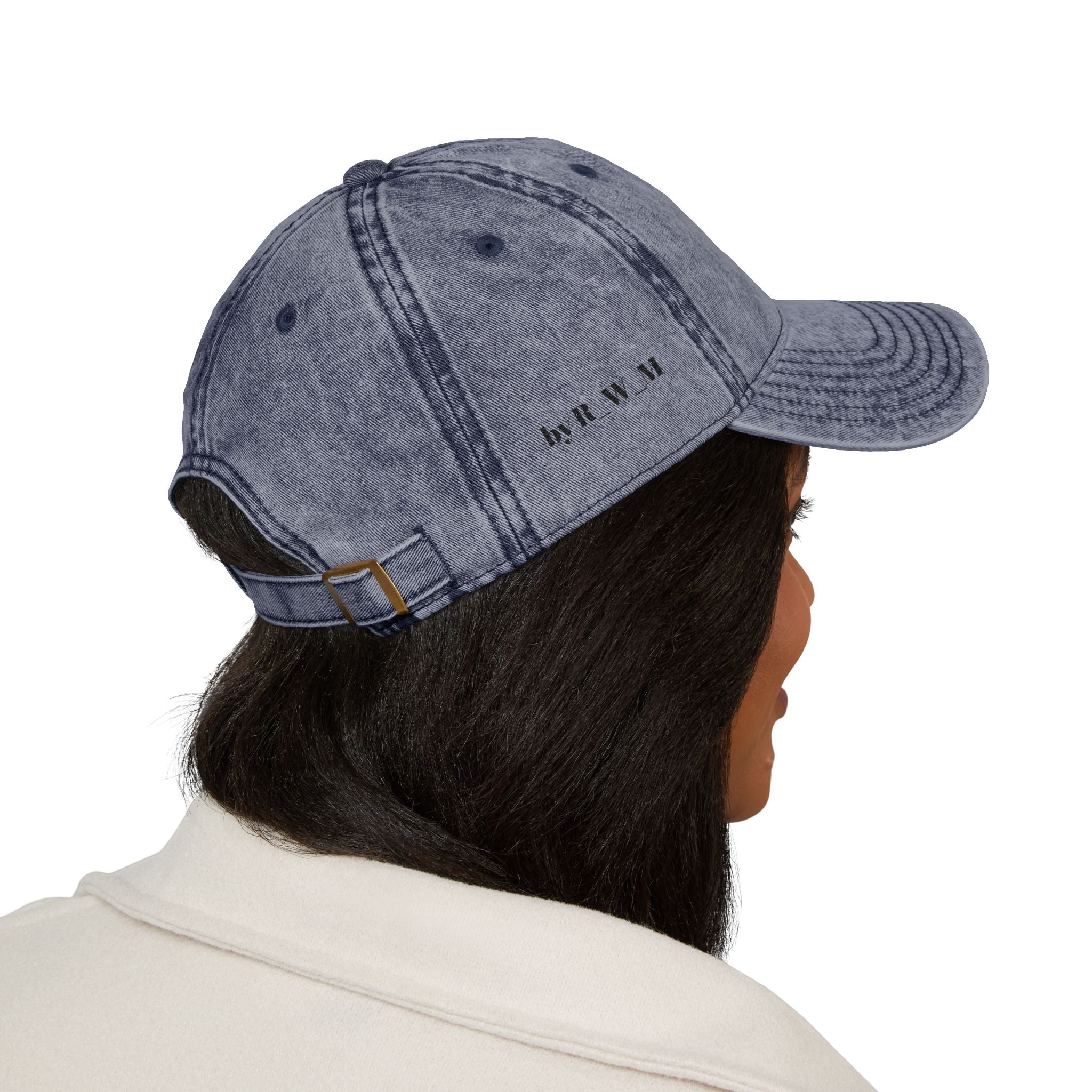 Vintage Embroidered Cap – Washed Red Baseball Hat