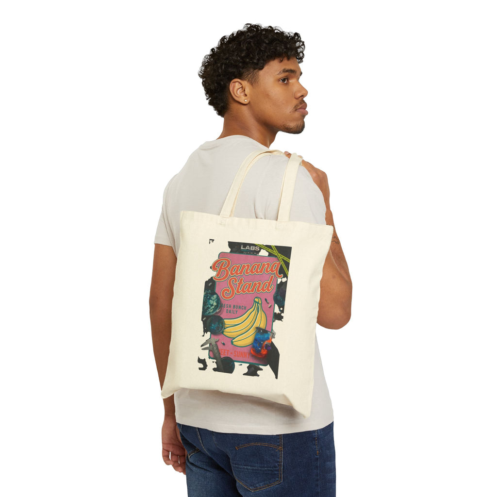 Banana Stand Retro Market Tote | Vintage Food Graphics, Diner Style