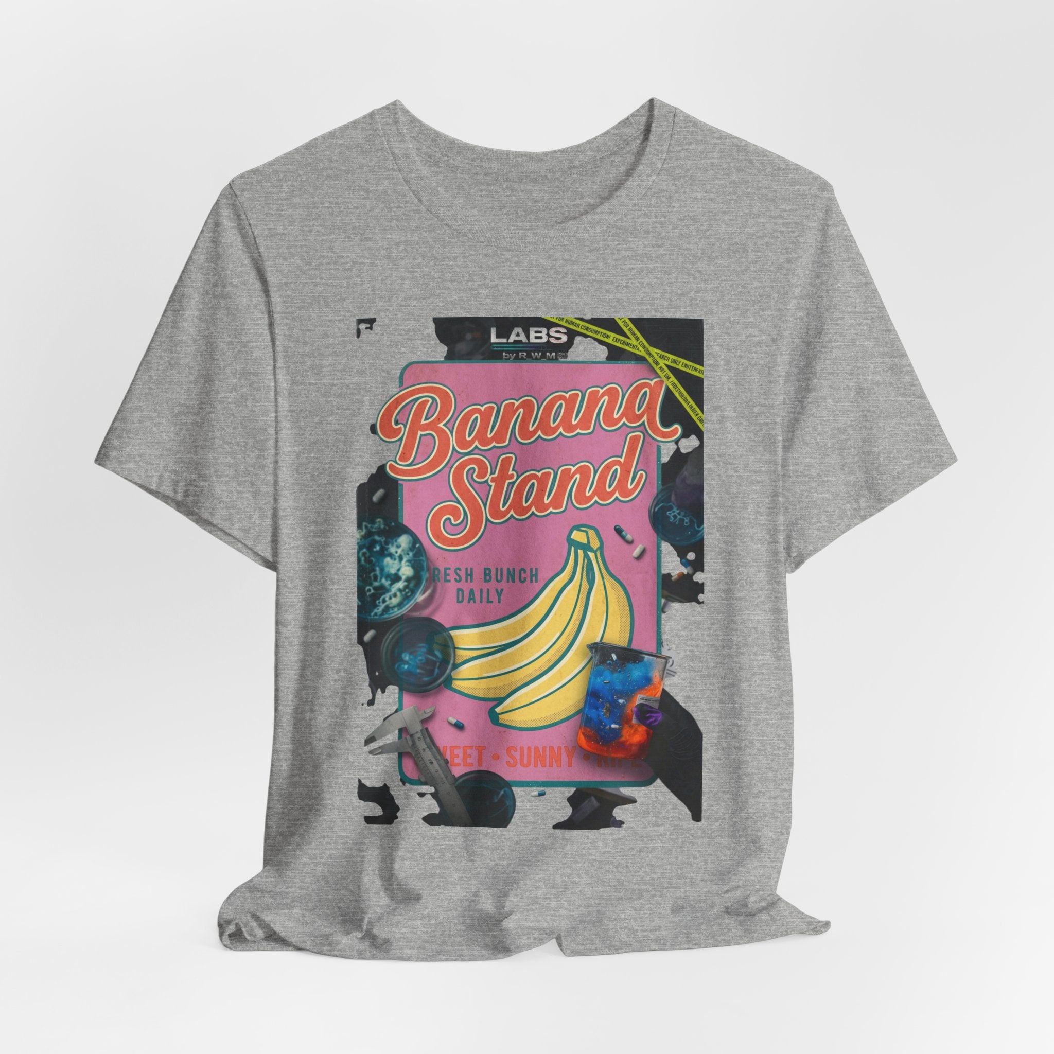 Banana Stand Retro Diner T-Shirt | Vintage Food Graphics, Nostalgic Typography