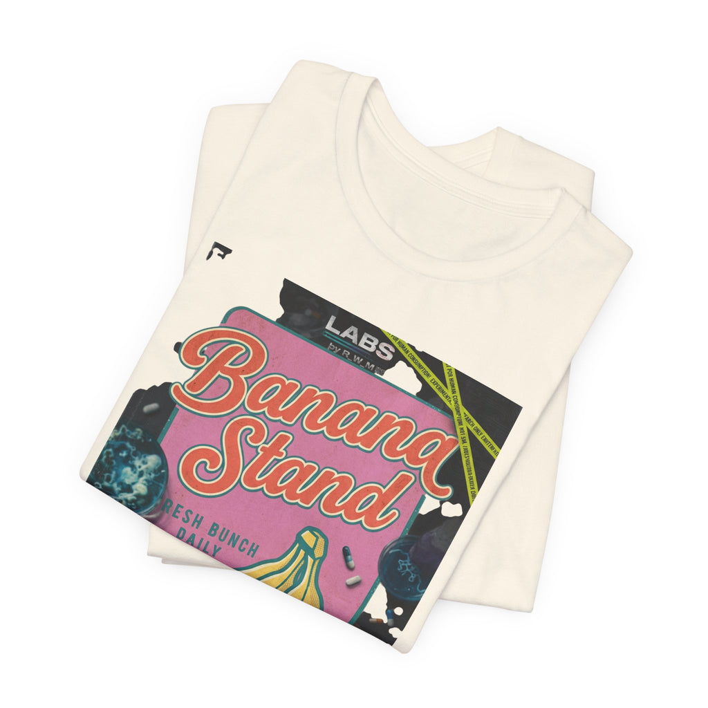 Banana Stand Retro Diner T-Shirt | Vintage Food Graphics, Nostalgic Typography