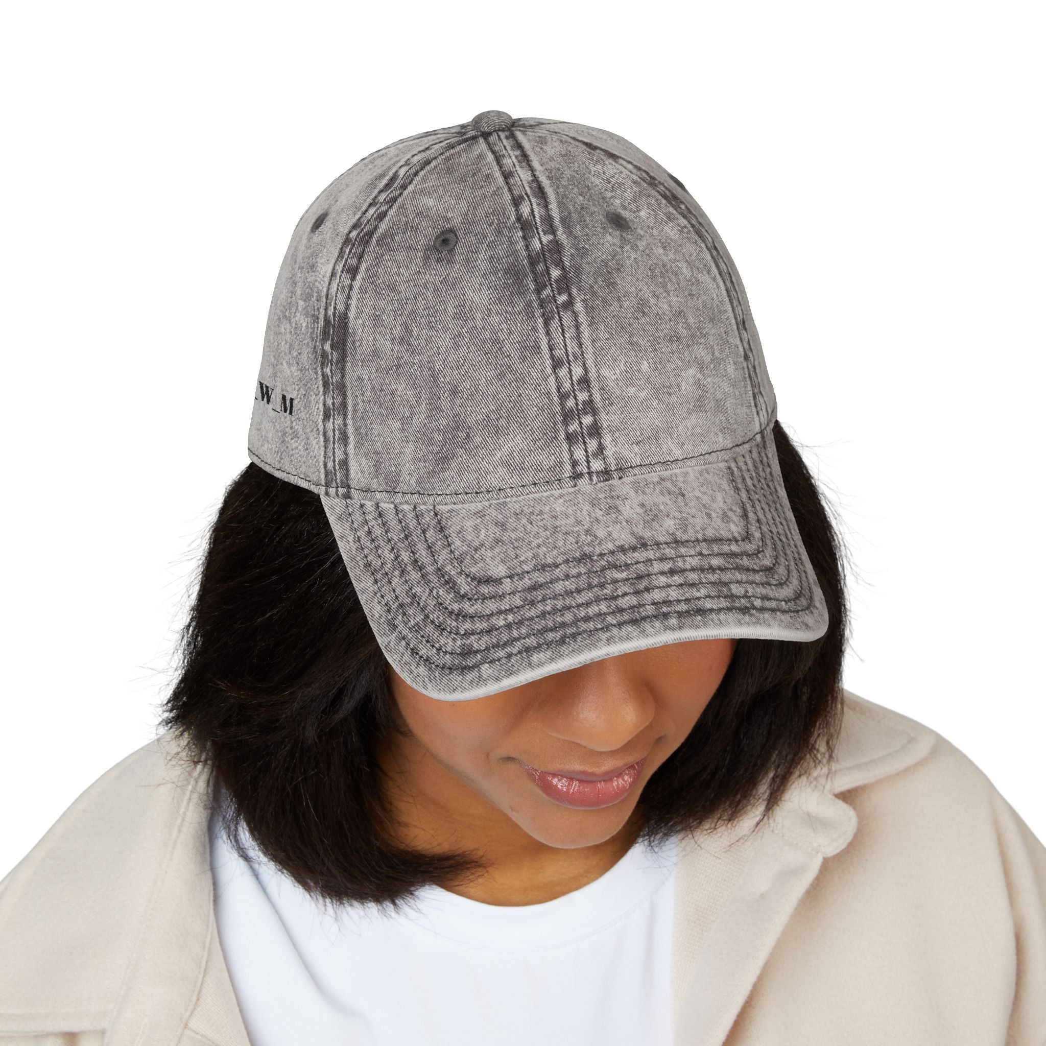Vintage Embroidered Cap – Washed Red Baseball Hat