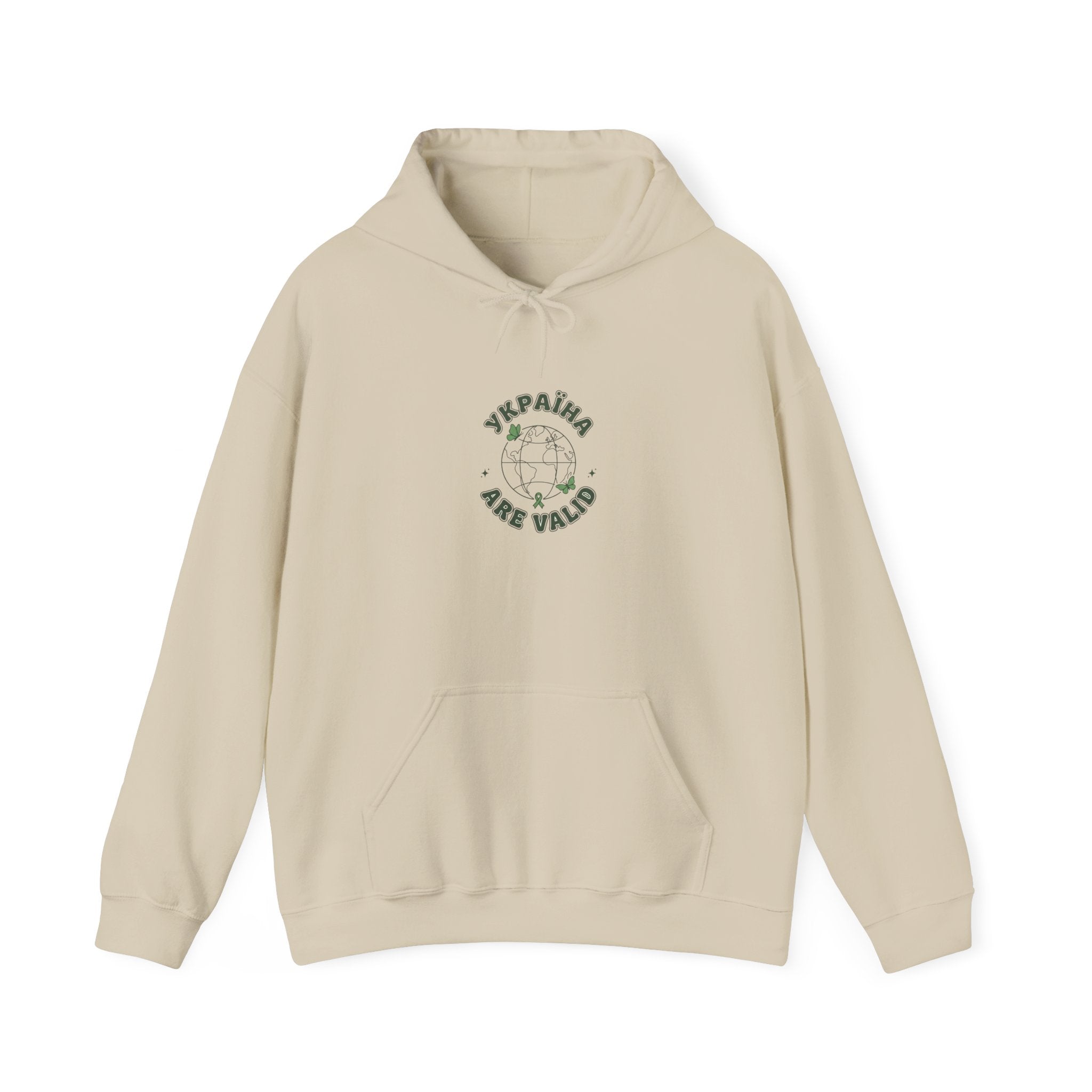 Mental Health Matters Hoodie | Green Ribbon, Retro Smiley, Vintage Typography