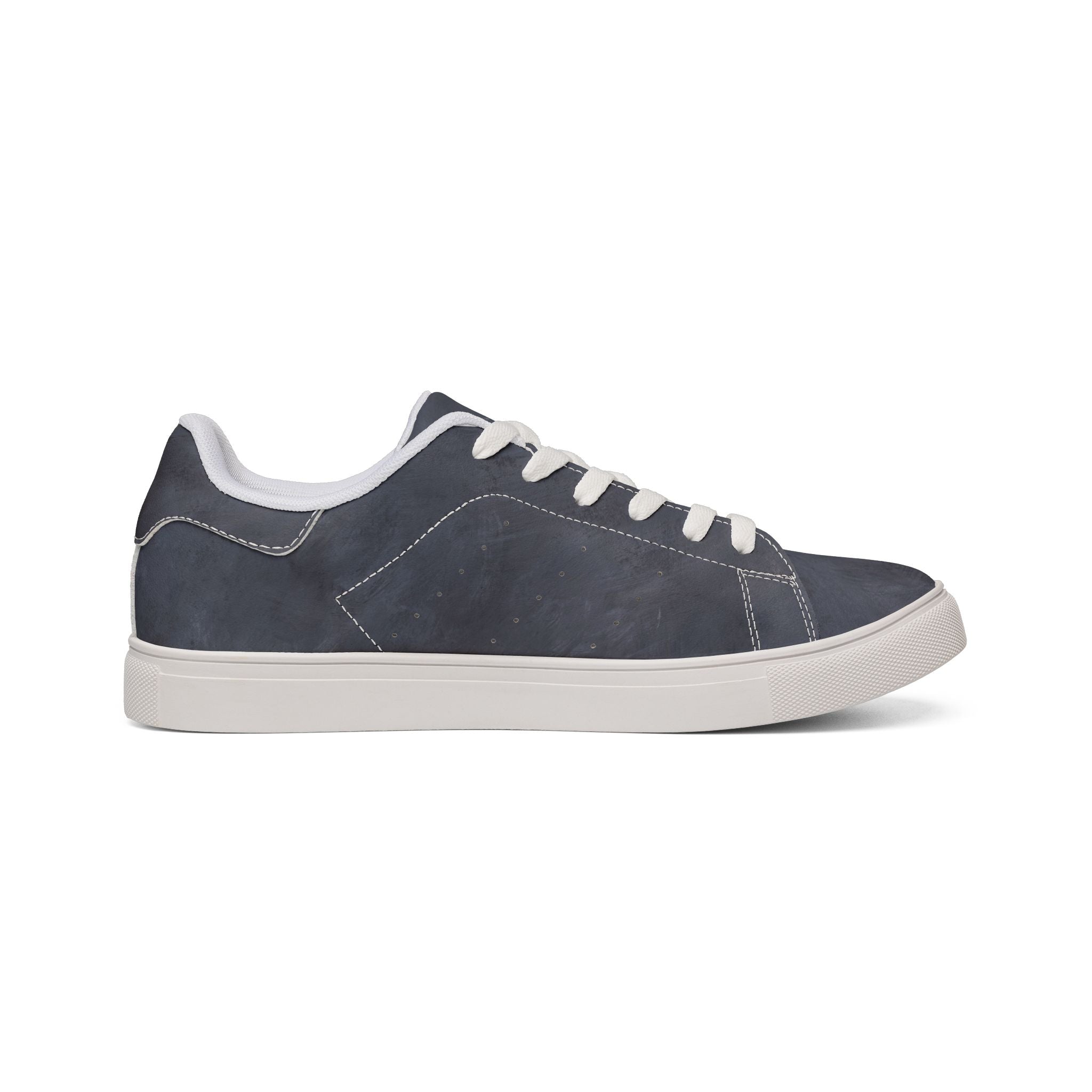 Low-Top Leather Sneakers — Classic Casual Leather Trainers