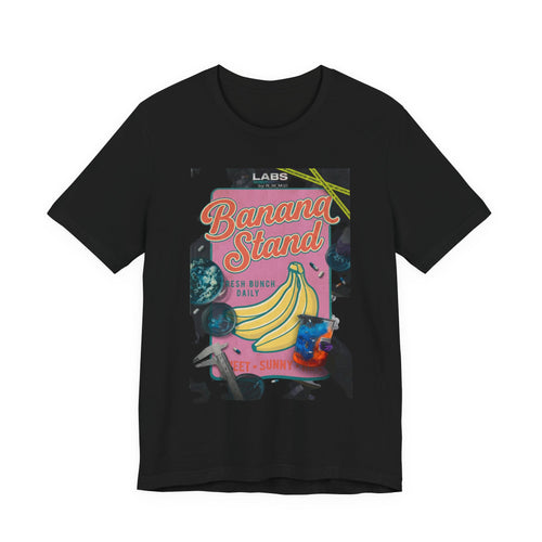 Banana Stand Retro Diner T-Shirt | Vintage Food Graphics, Nostalgic Typography