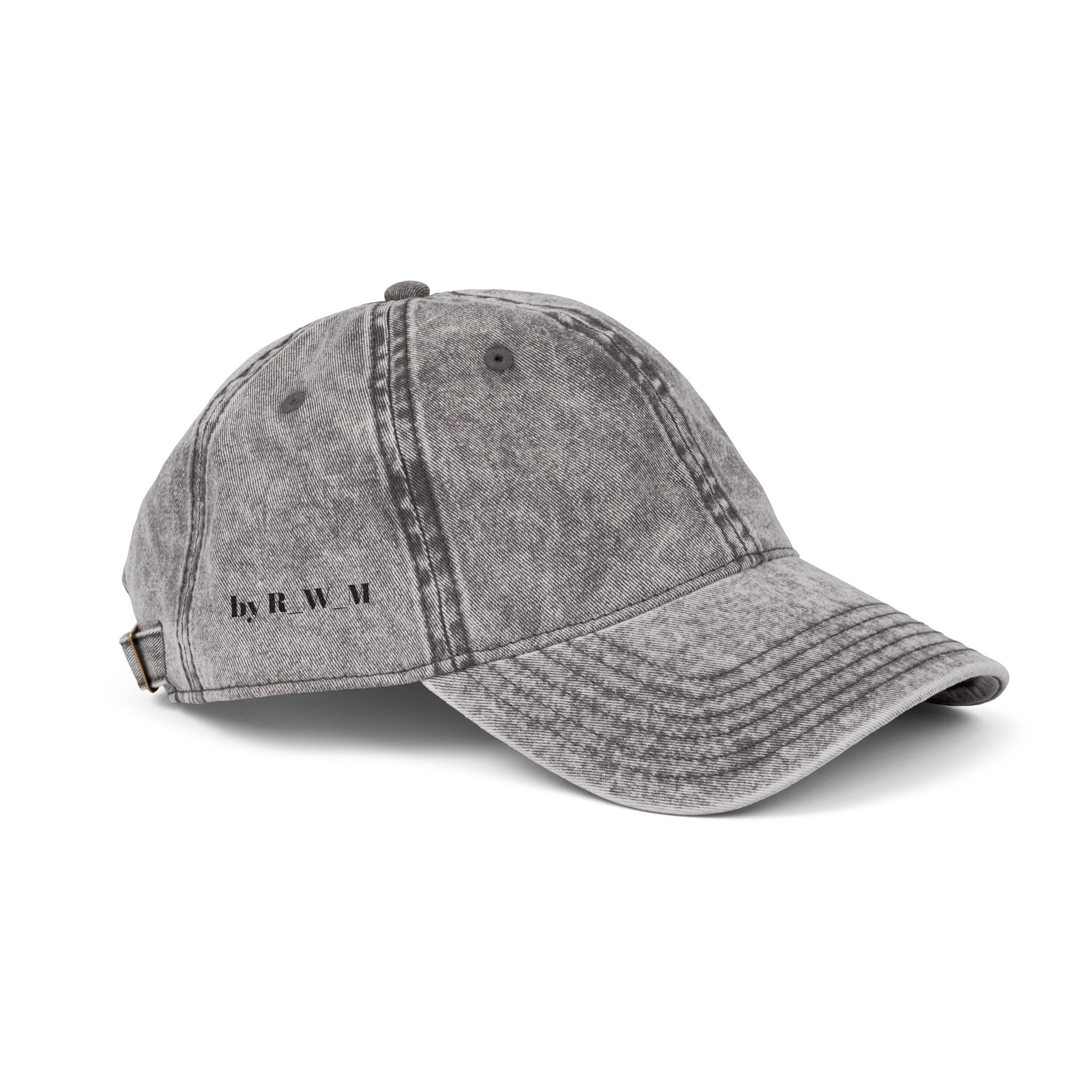 Vintage Embroidered Cap – Washed Red Baseball Hat