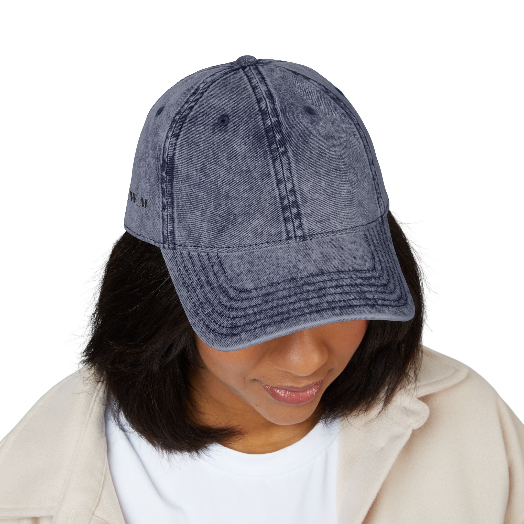 Vintage Embroidered Cap – Washed Red Baseball Hat