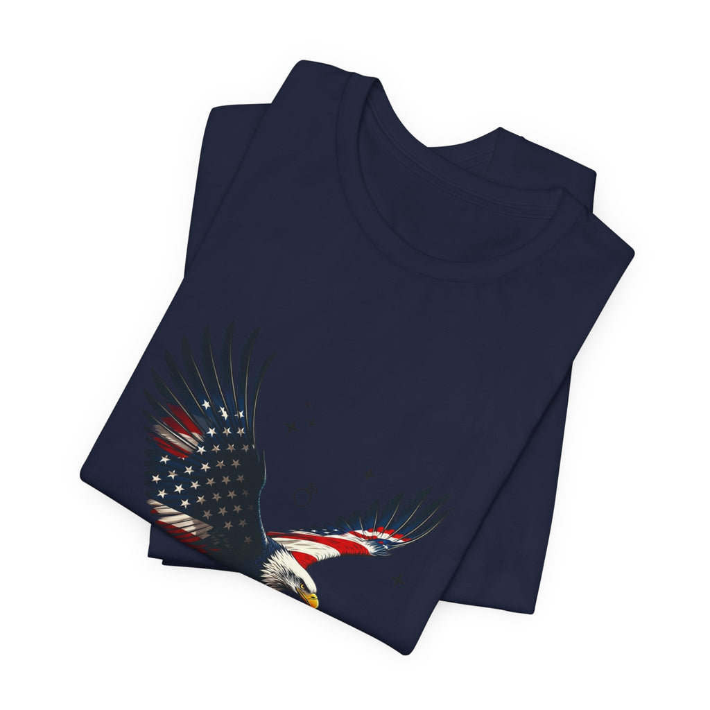 Patriotic Eagle Graphic Tee | Bride Era, Wife Slogan, Engagement Shirt