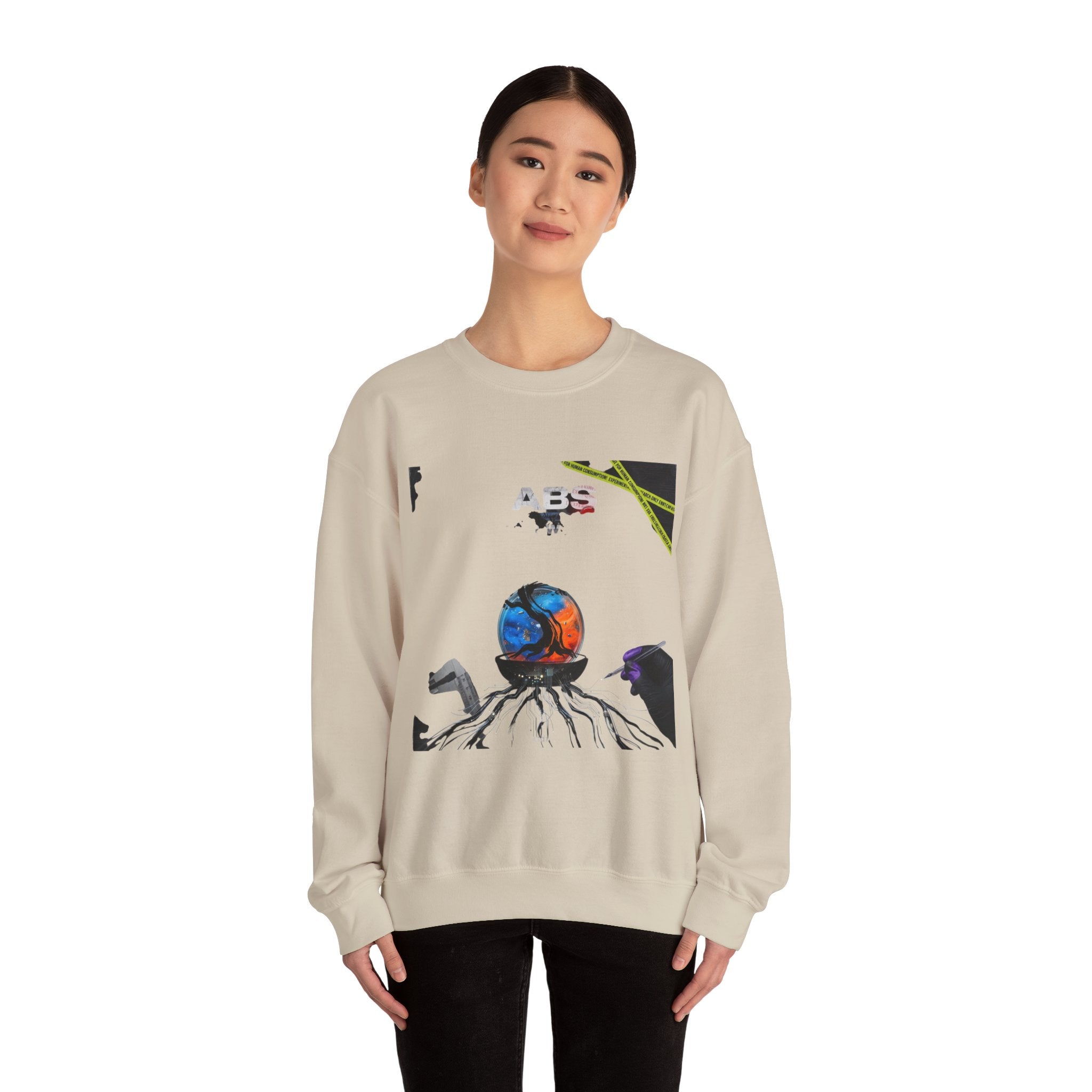 Tokyo Kawaii Globe Graphic Sweatshirt | Japanese Streetwear, Sakura & Wave Motif
