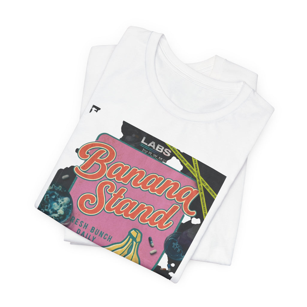 Banana Stand Retro Diner T-Shirt | Vintage Food Graphics, Nostalgic Typography