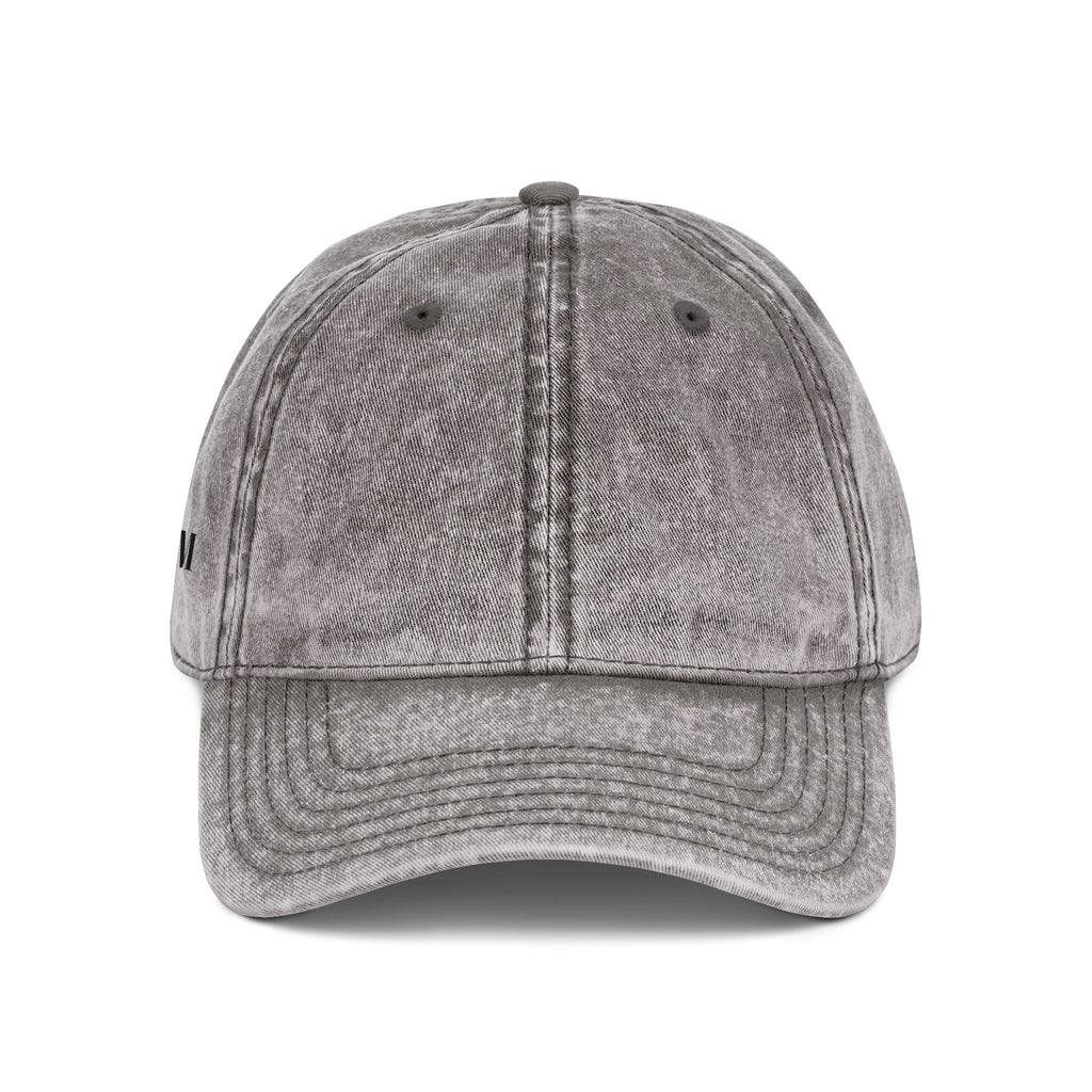 Vintage Embroidered Cap – Washed Red Baseball Hat
