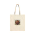 Hoops Tote, Basketball Western Typography Canvas Tote