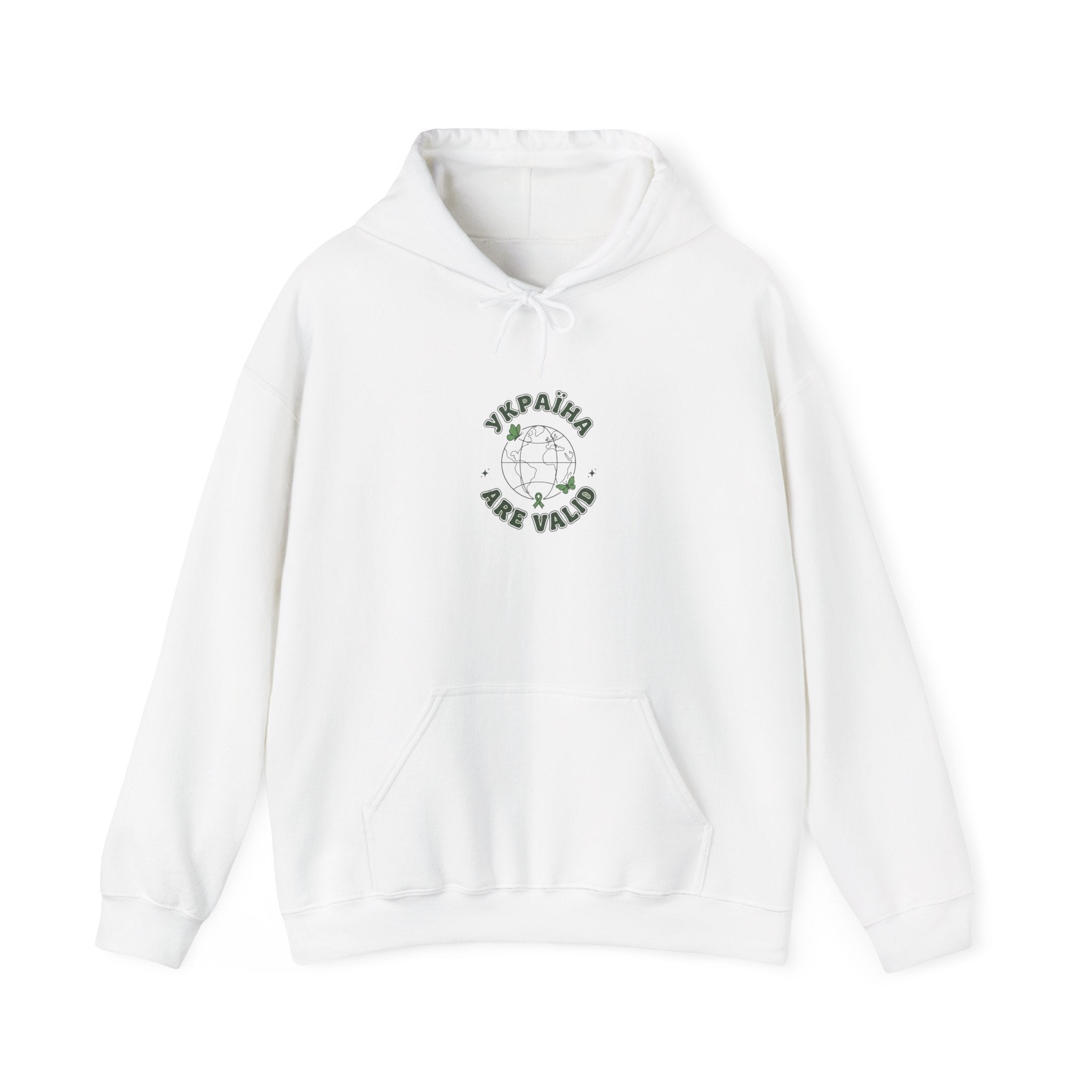 Mental Health Matters Hoodie | Green Ribbon, Retro Smiley, Vintage Typography