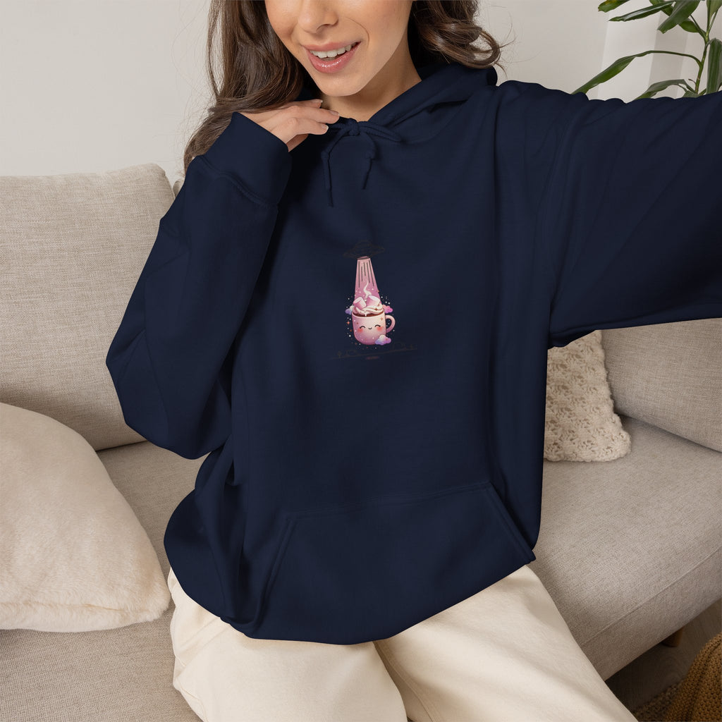 Retro Desert UFO Hoodie | Vintage alien saucer, Southwestern sci‑fi graphic