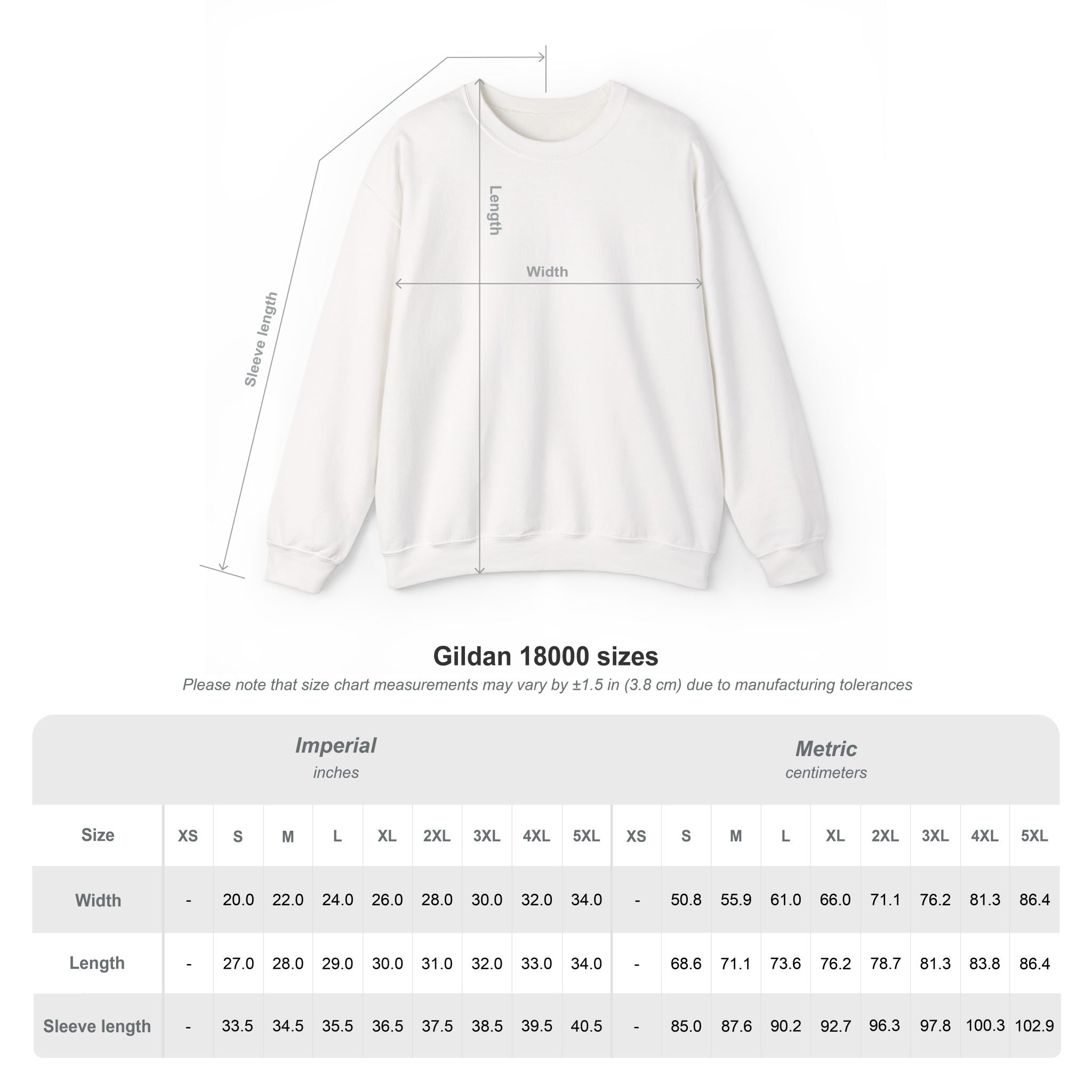 Crewneck Sweatshirt — Minimal Snowy Ski Scene "The Mountains Are Calling"