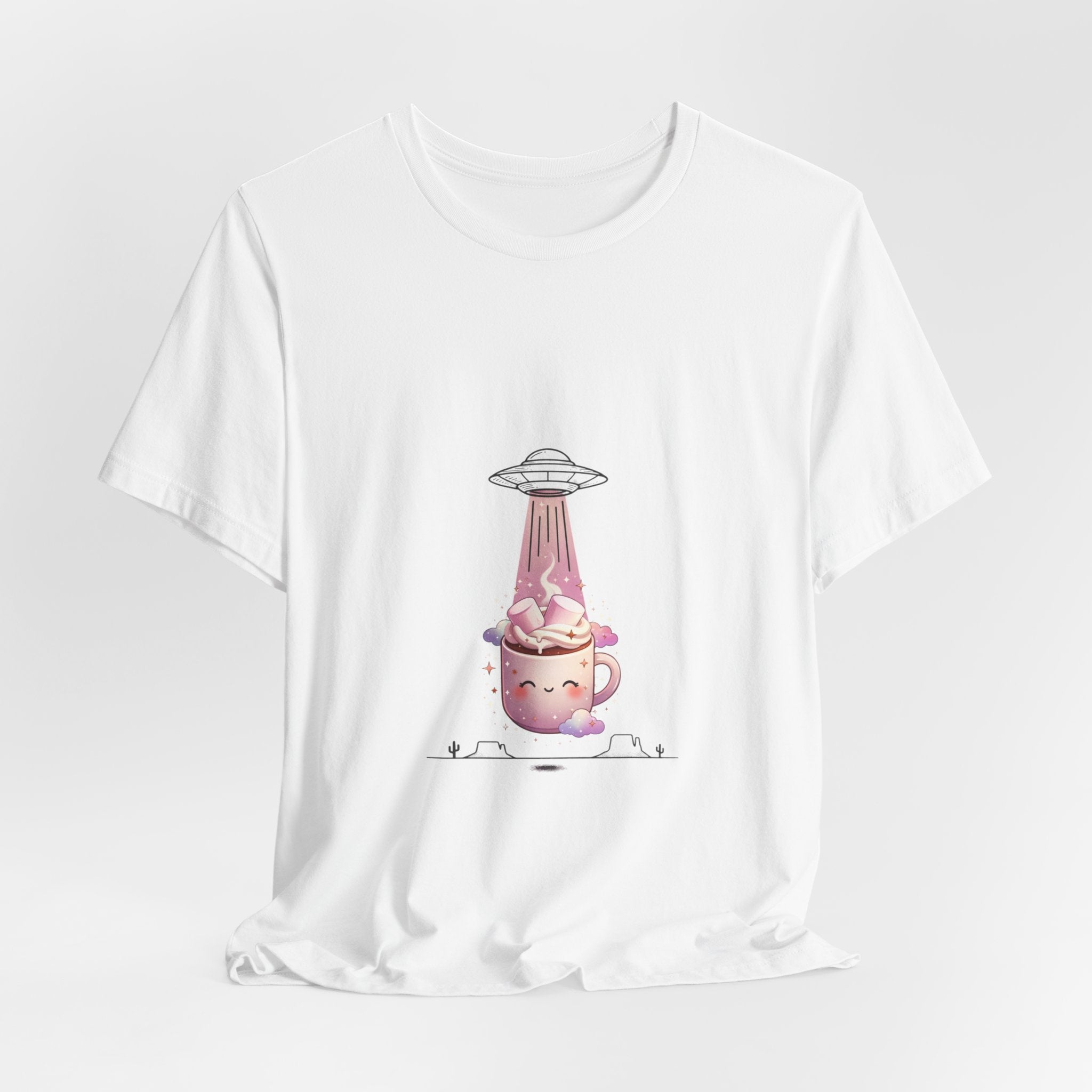 Retro UFO Abduction Tee | Vintage Desert Sci‑Fi, Southwest Alien Graphic
