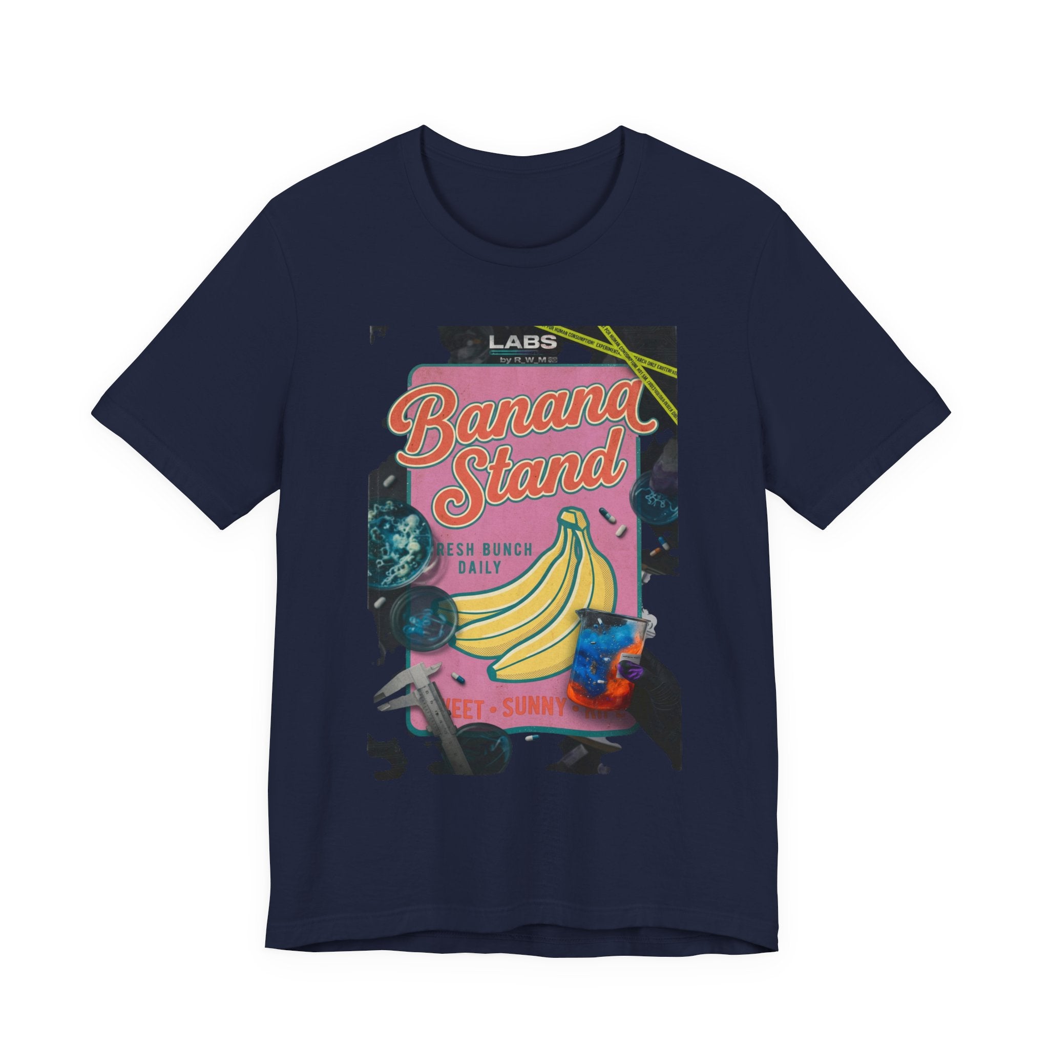 Banana Stand Retro Diner T-Shirt | Vintage Food Graphics, Nostalgic Typography