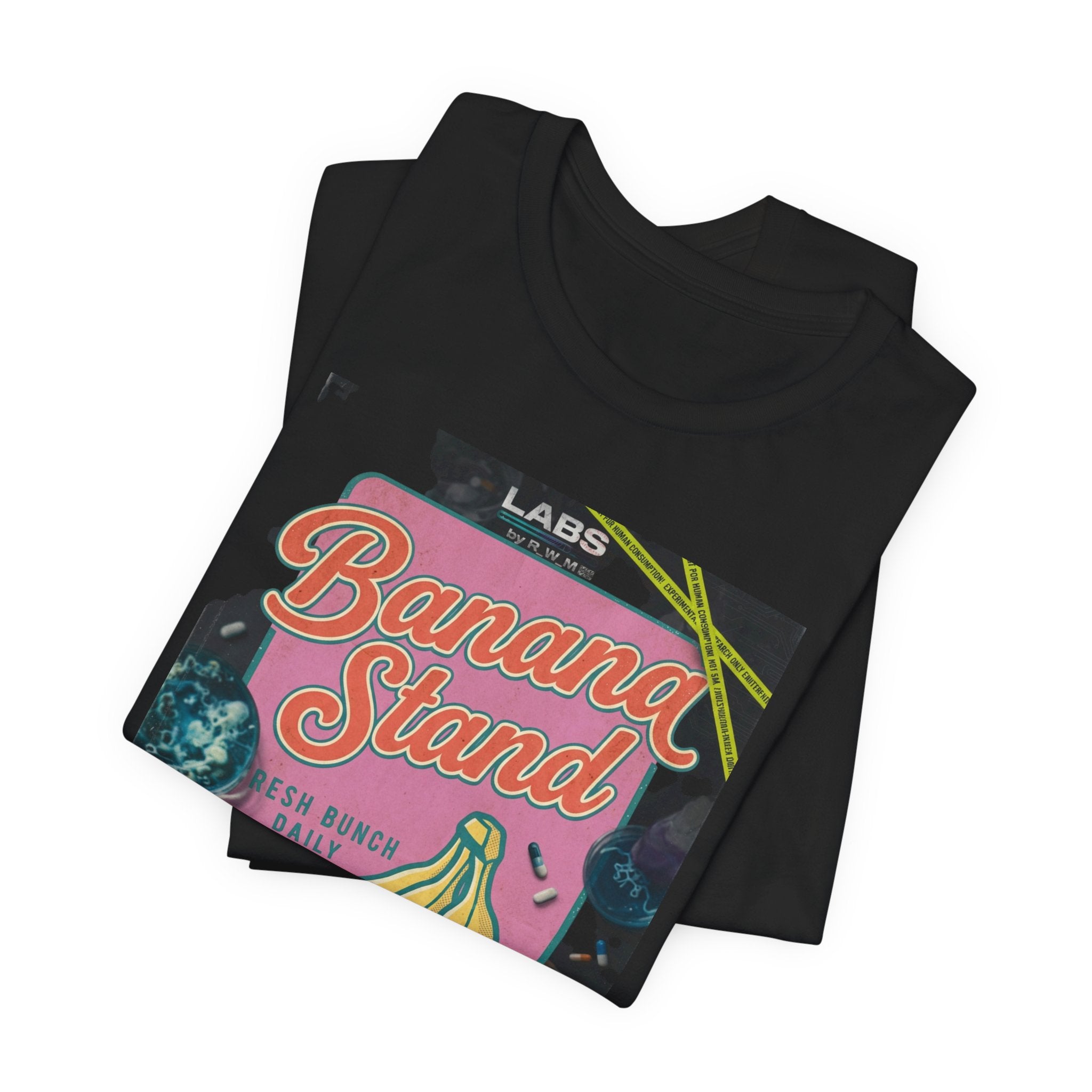 Banana Stand Retro Diner T-Shirt | Vintage Food Graphics, Nostalgic Typography