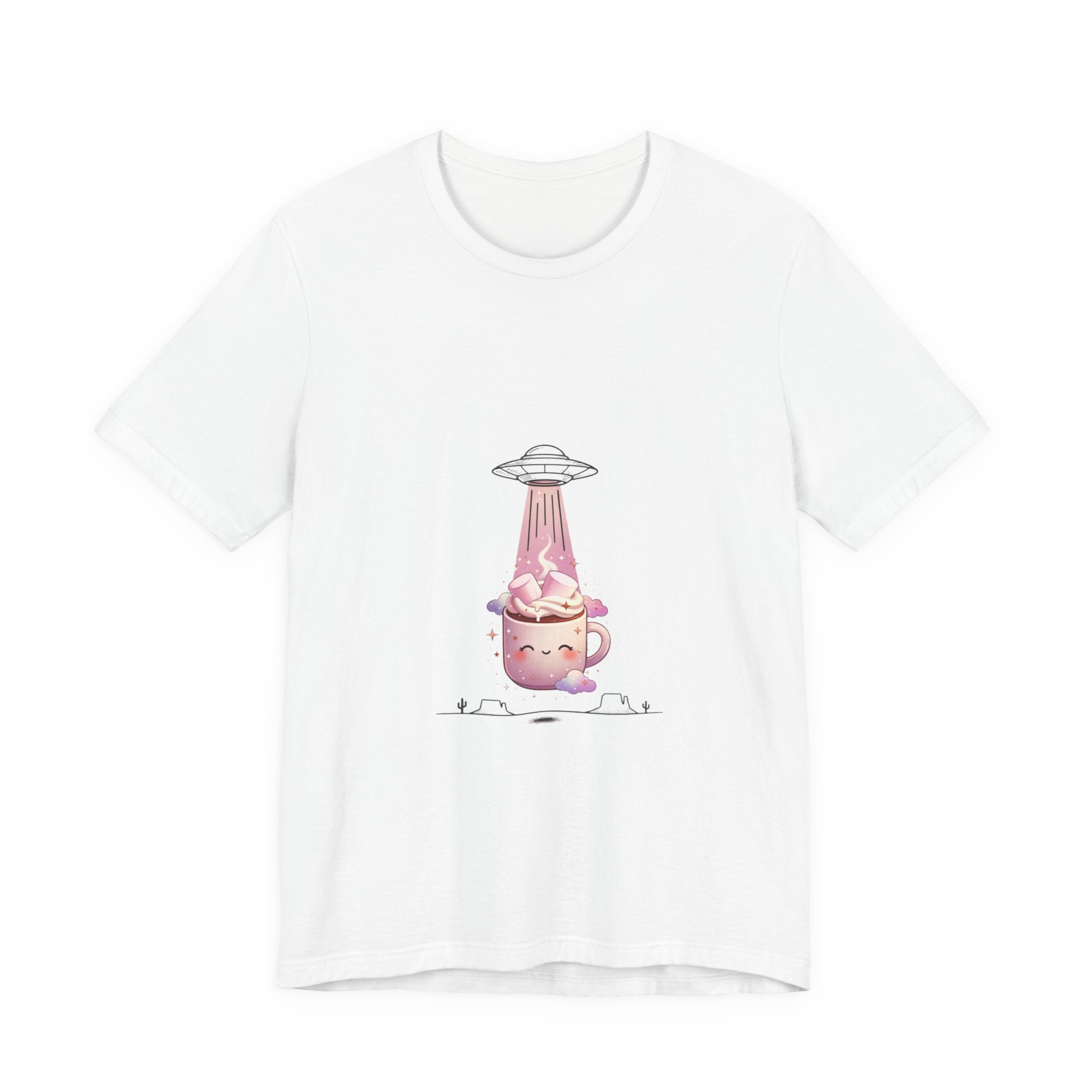 Retro UFO Abduction Tee | Vintage Desert Sci‑Fi, Southwest Alien Graphic
