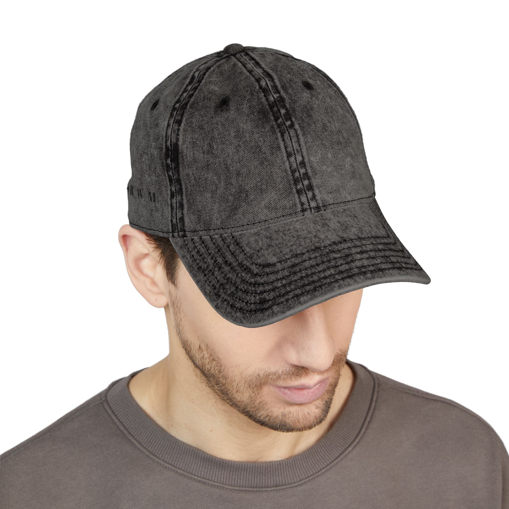 Vintage Embroidered Cap – Washed Red Baseball Hat