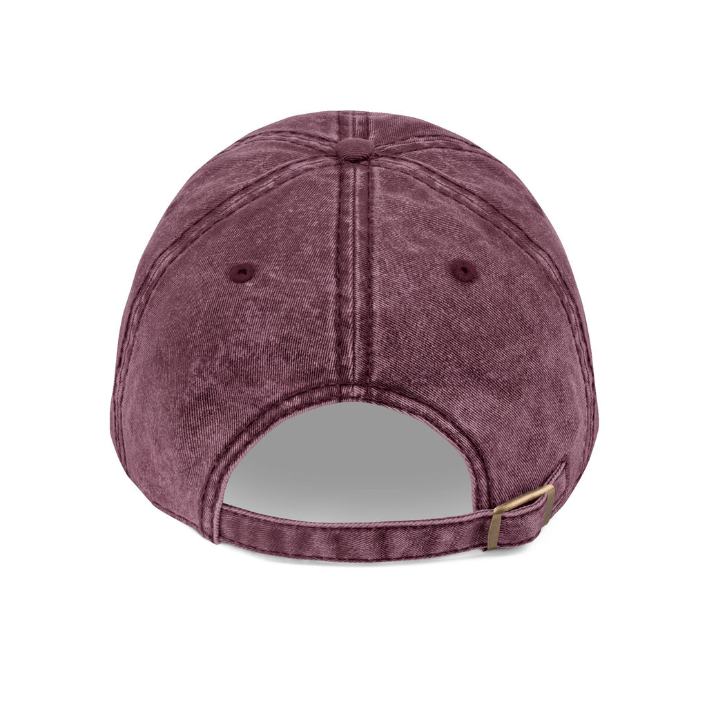 Vintage Embroidered Cap – Washed Red Baseball Hat