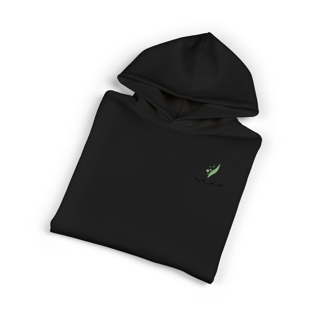 Relaxed Hoodie — Minimal Green Thanks Logo Hoodie