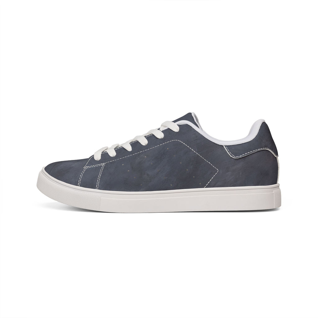Low-Top Leather Sneakers — Classic Casual Leather Trainers