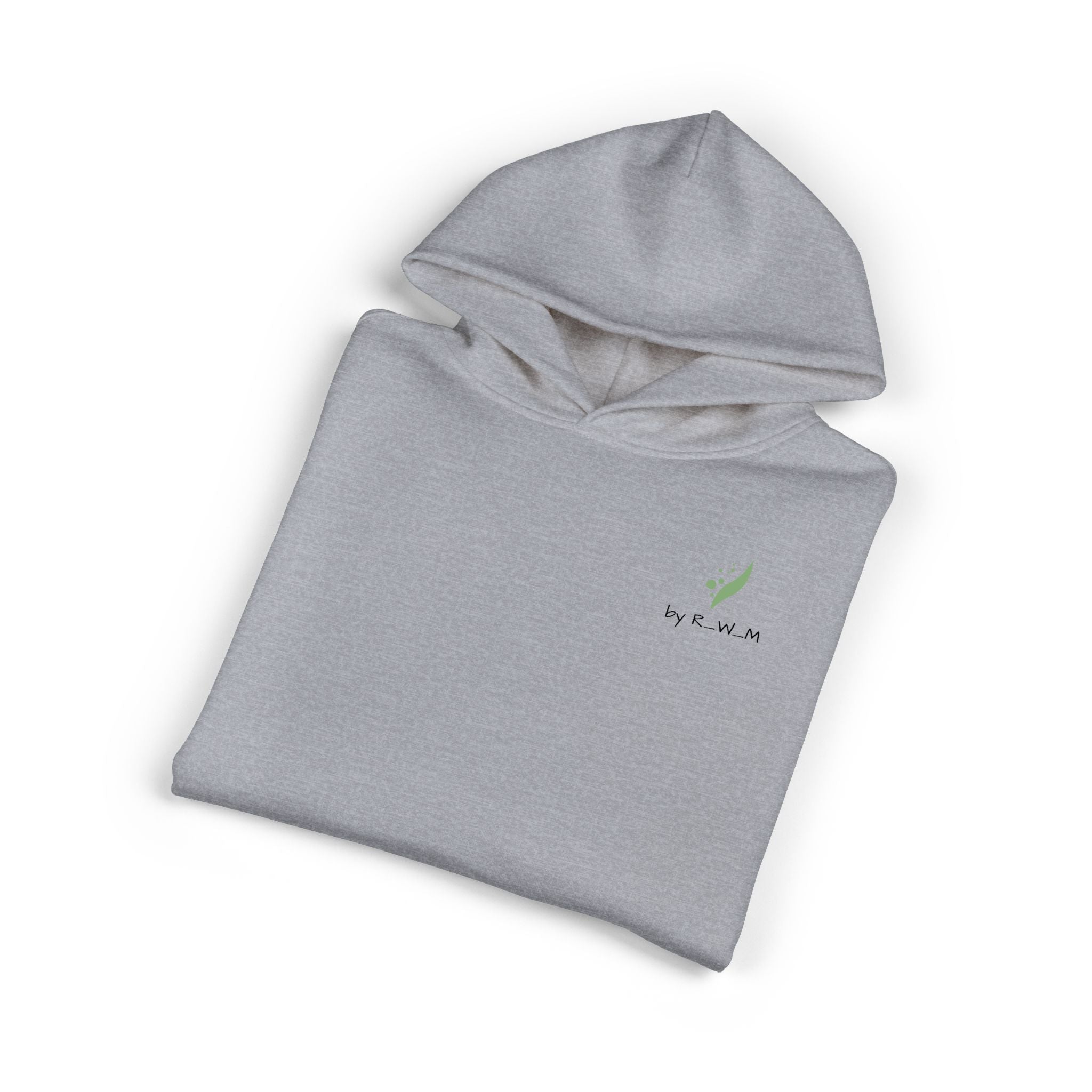 Relaxed Hoodie — Minimal Green Thanks Logo Hoodie