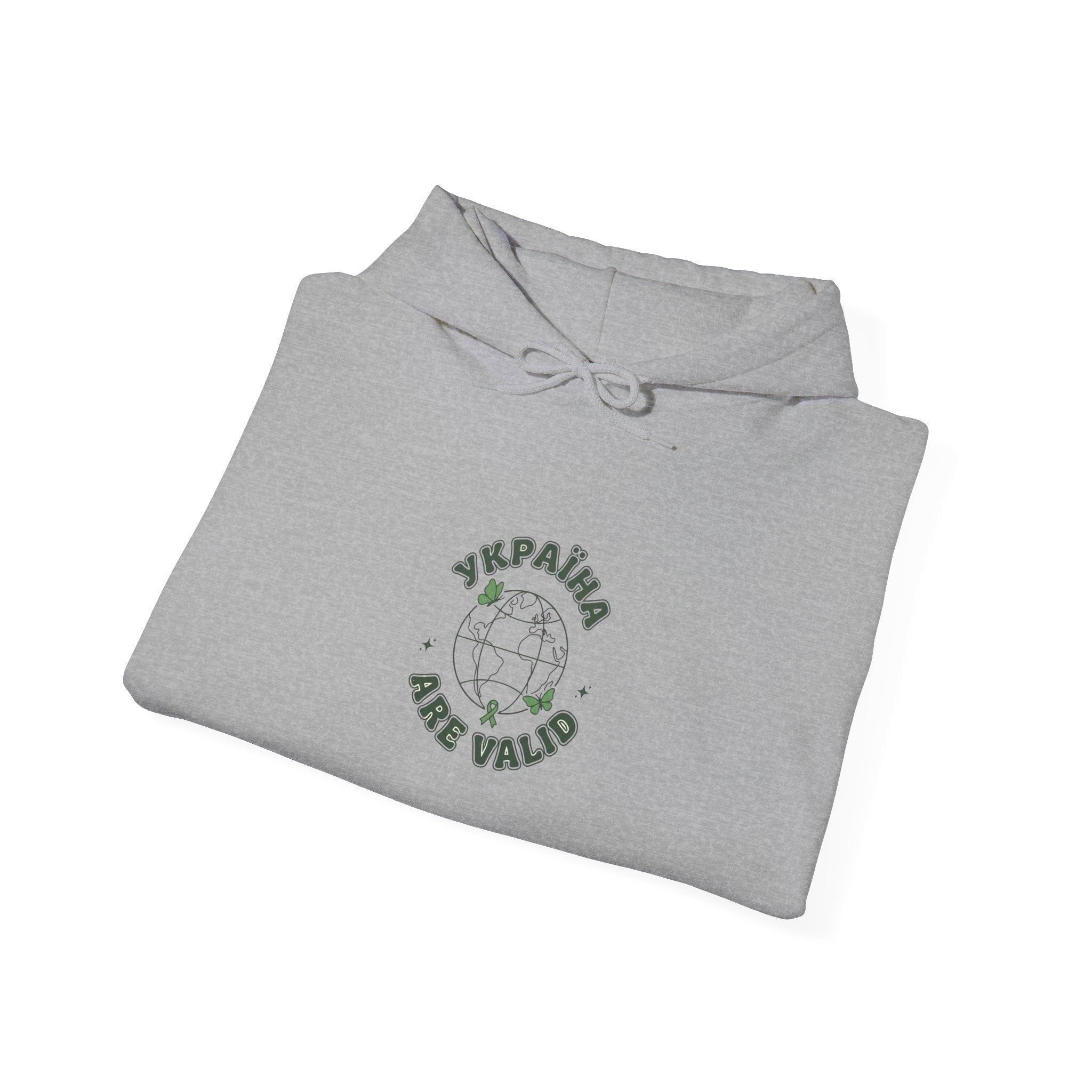 Mental Health Matters Hoodie | Green Ribbon, Retro Smiley, Vintage Typography