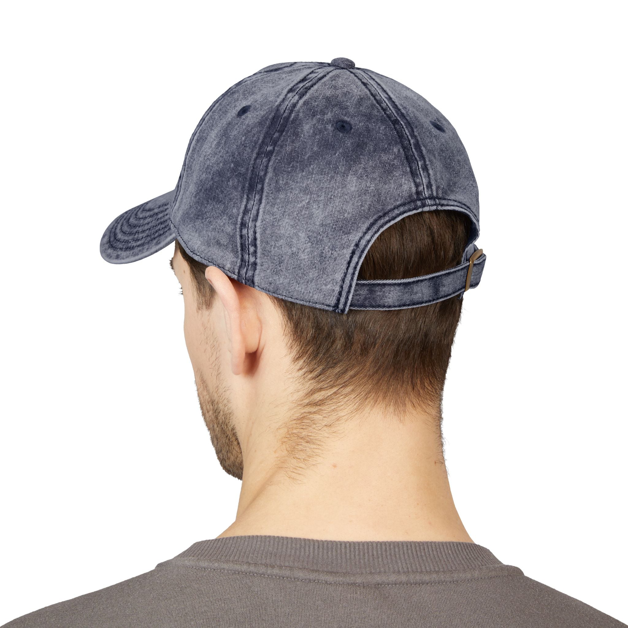 Vintage Embroidered Cap – Washed Red Baseball Hat