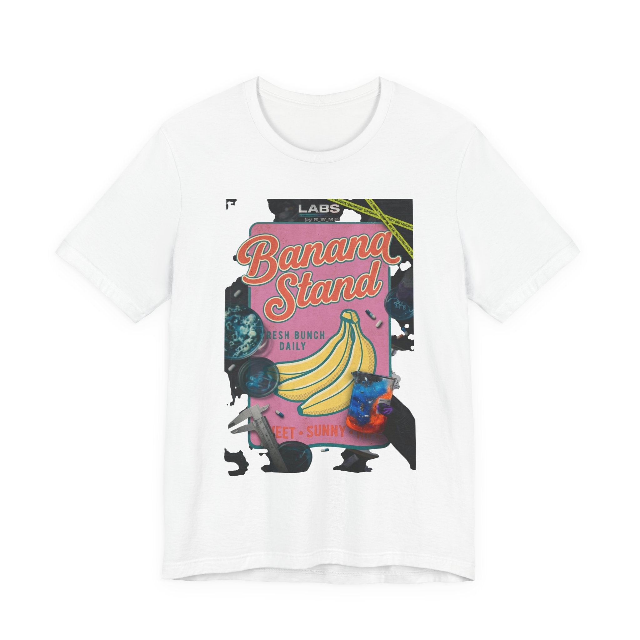 Banana Stand Retro Diner T-Shirt | Vintage Food Graphics, Nostalgic Typography