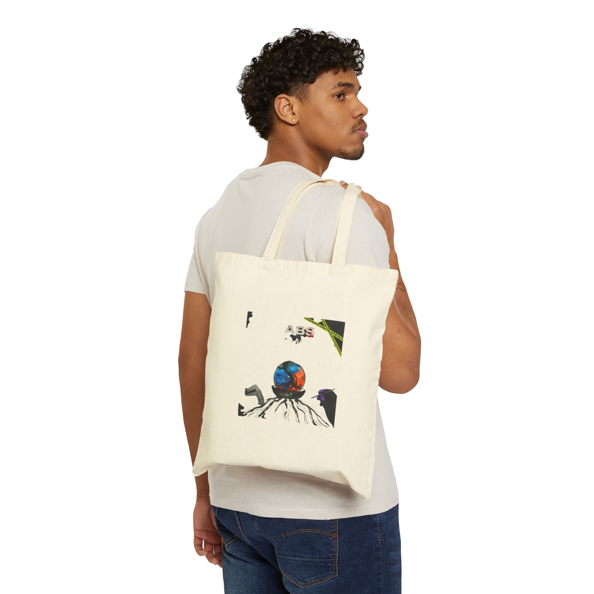 Mount Fuji Globe Tote Bag | Japanese Streetwear, Sakura, Koi, Retro Tokyo Graphic