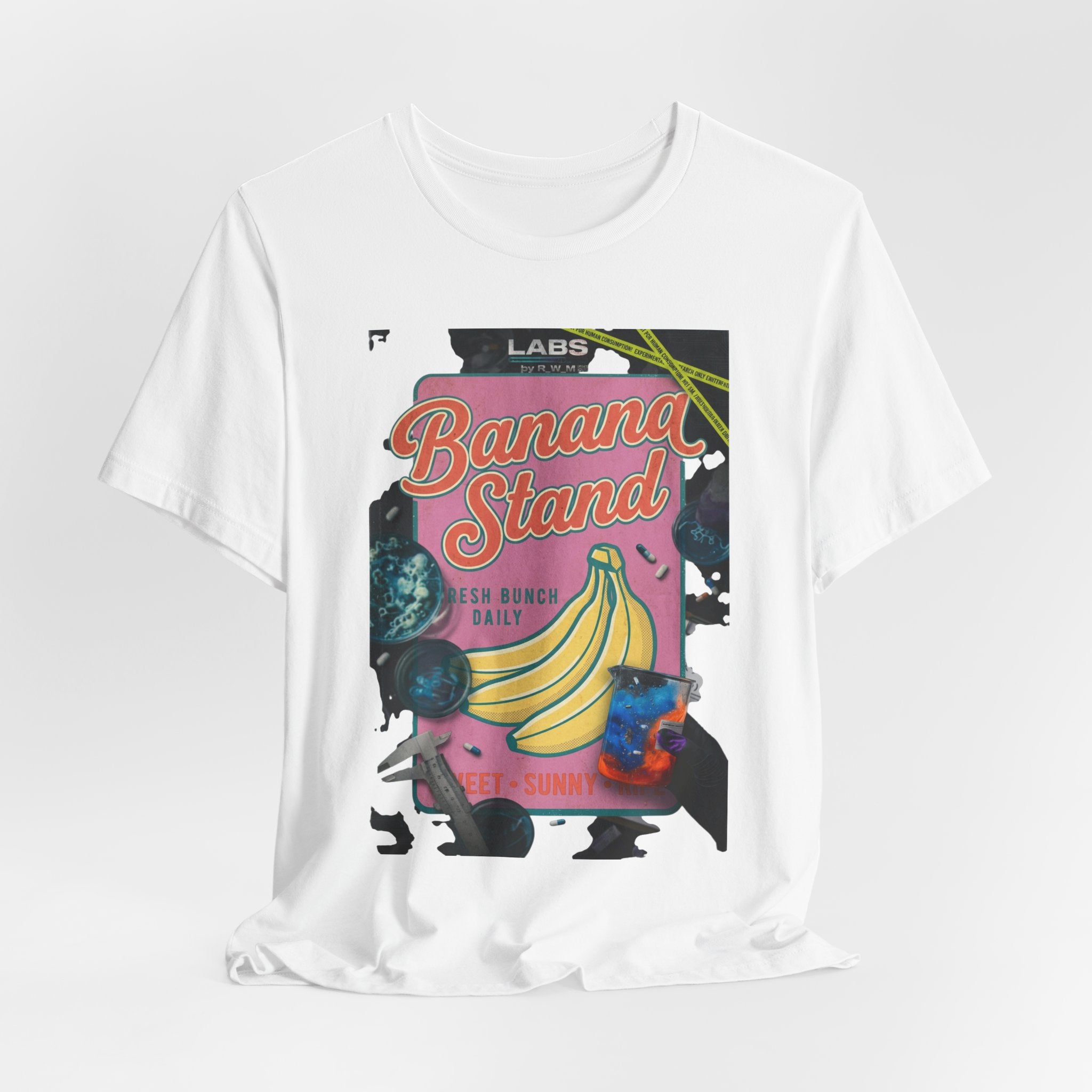 Banana Stand Retro Diner T-Shirt | Vintage Food Graphics, Nostalgic Typography