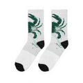 Crab Graphic Crew Socks — Padded Casual Socks with Crab Design