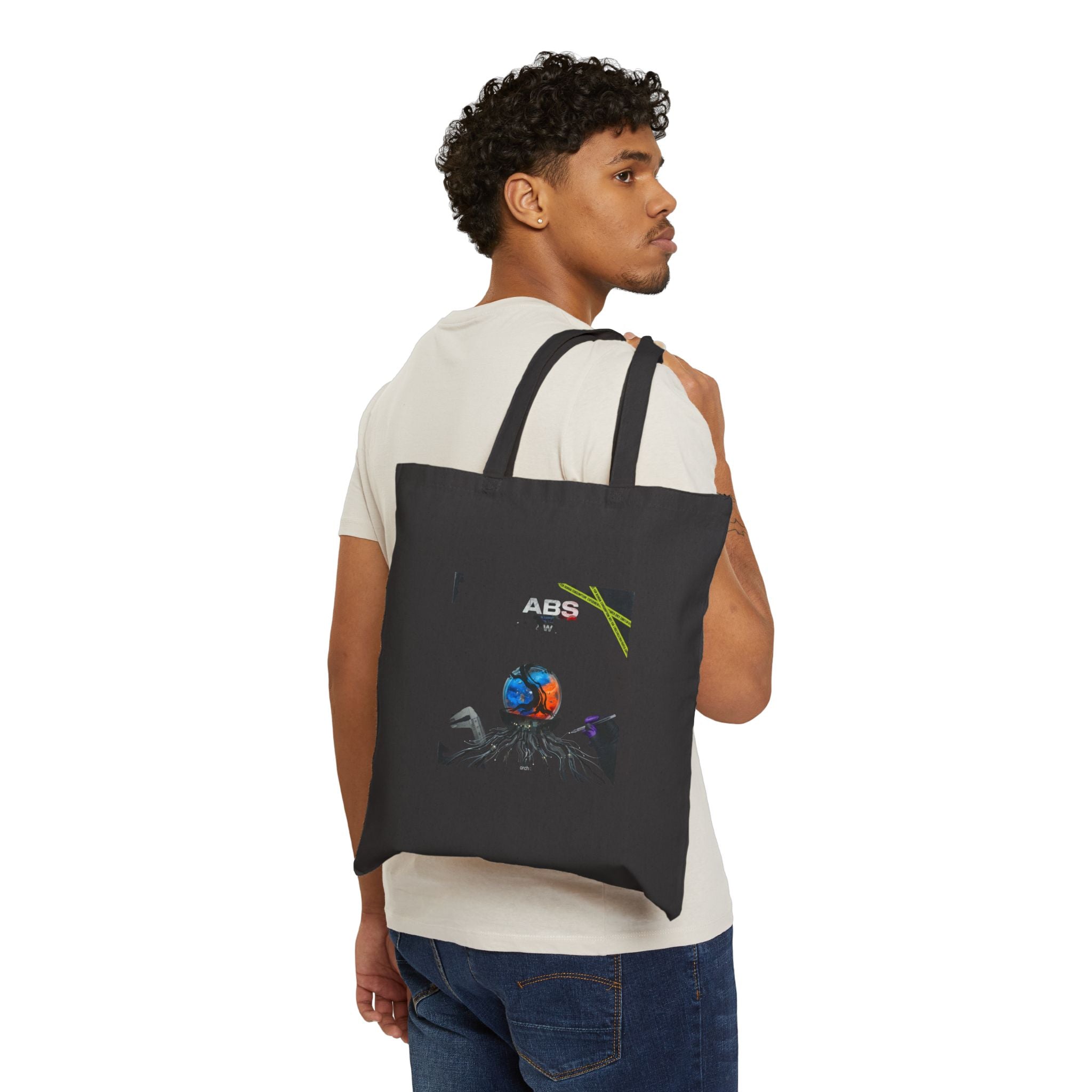 Mount Fuji Globe Tote Bag | Japanese Streetwear, Sakura, Koi, Retro Tokyo Graphic
