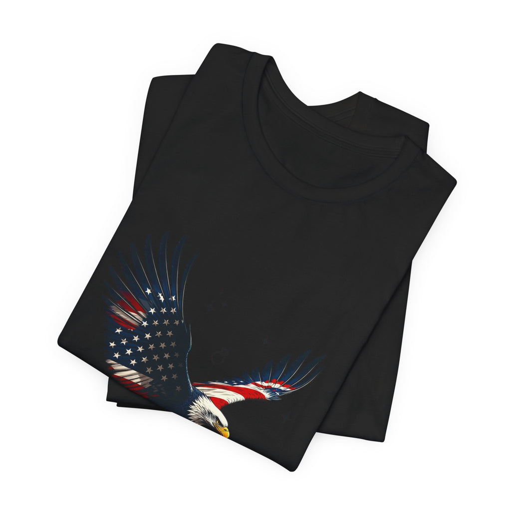 Patriotic Eagle Graphic Tee | Bride Era, Wife Slogan, Engagement Shirt