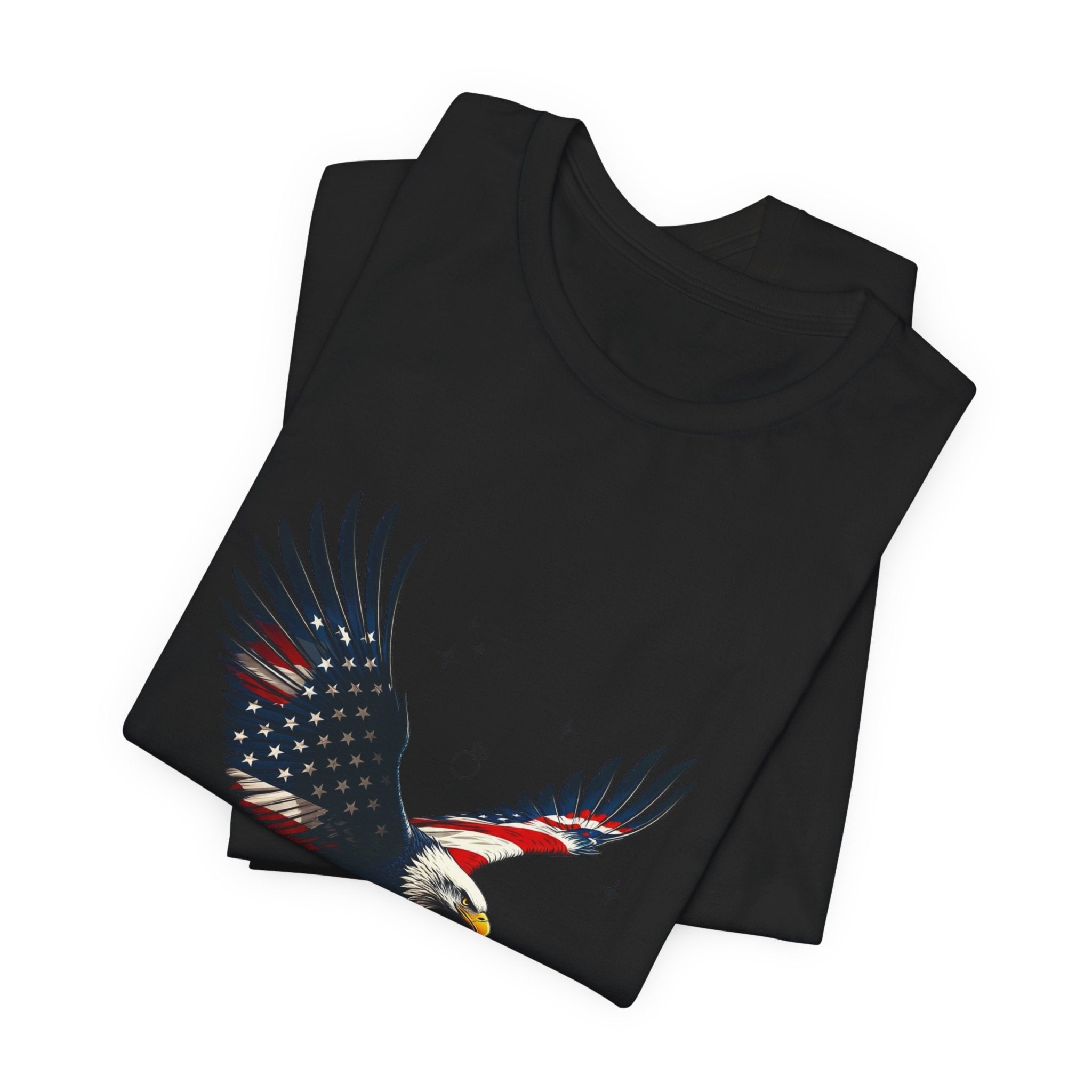 Patriotic Eagle Graphic Tee | Bride Era, Wife Slogan, Engagement Shirt