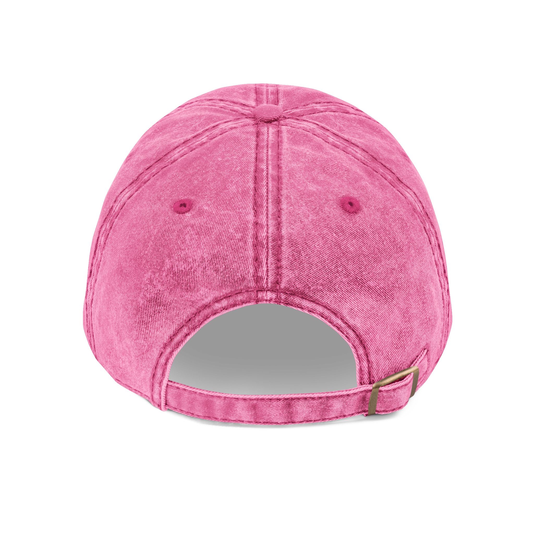 Vintage Embroidered Cap – Washed Red Baseball Hat