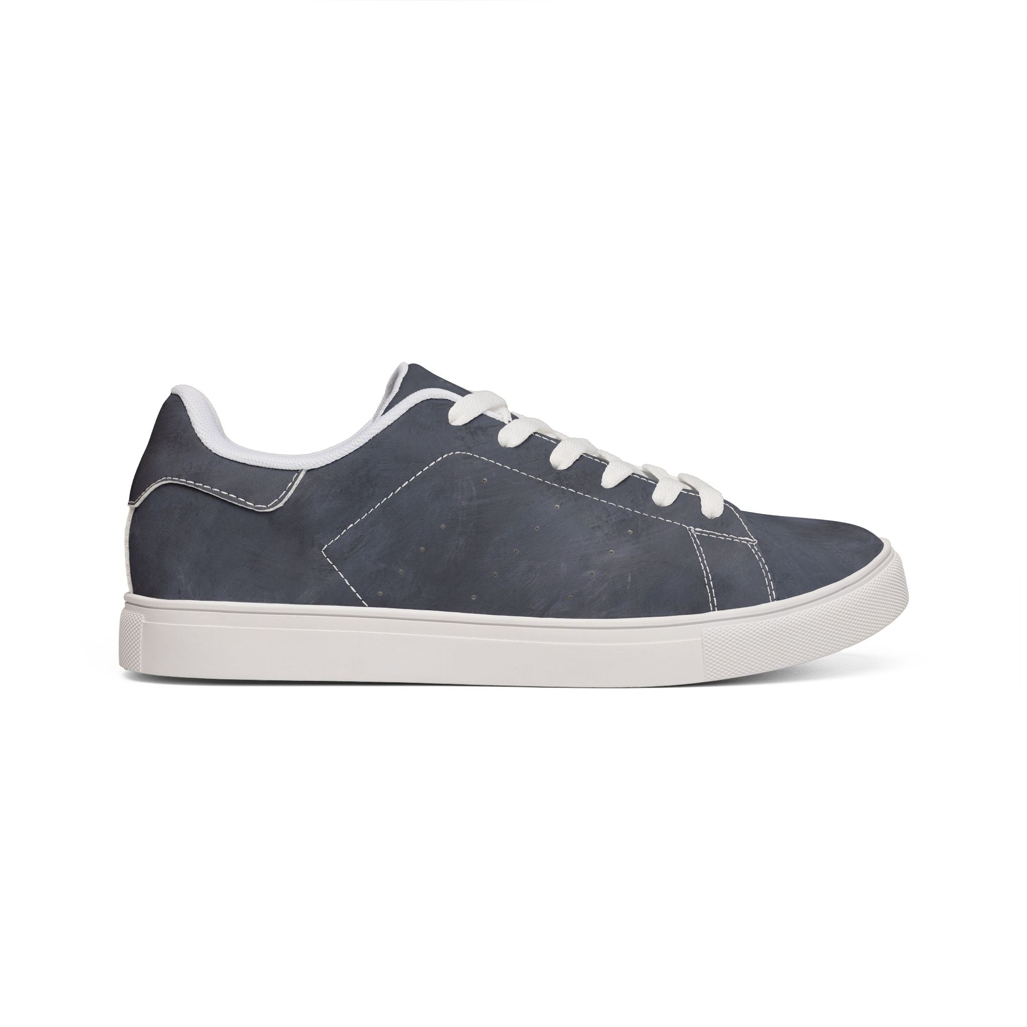 Low-Top Leather Sneakers — Classic Casual Leather Trainers