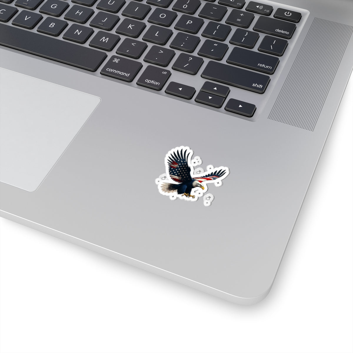 Bride Era Patriotic Eagle Kiss-Cut Sticker | Engaged Wife Slogan