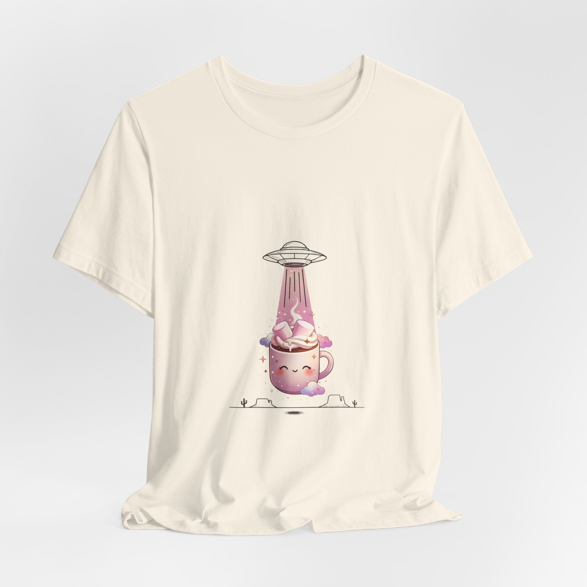 Retro UFO Abduction Tee | Vintage Desert Sci‑Fi, Southwest Alien Graphic