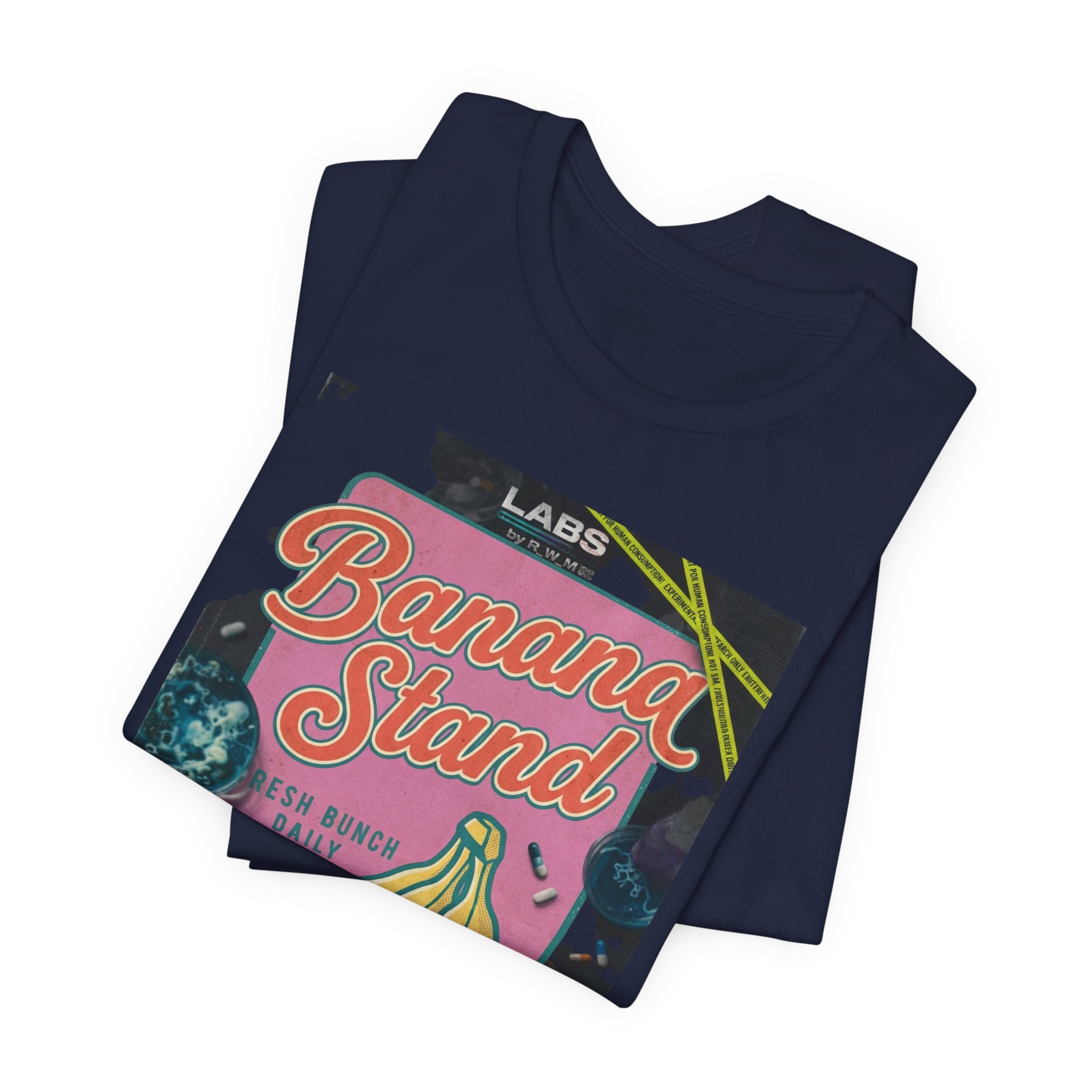 Banana Stand Retro Diner T-Shirt | Vintage Food Graphics, Nostalgic Typography