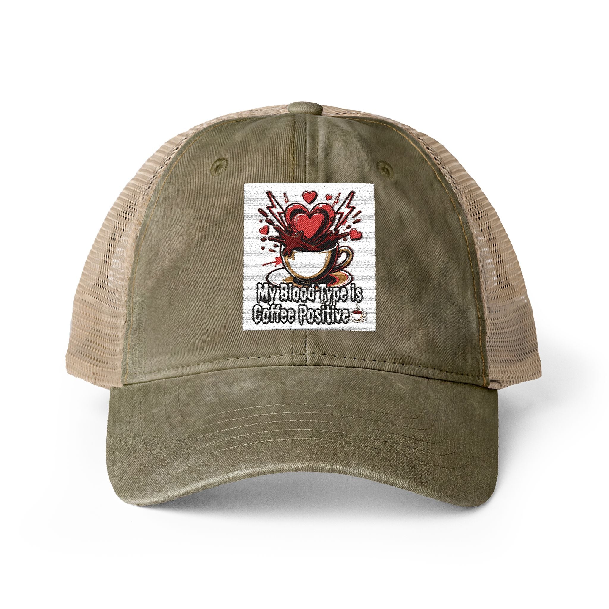 Women's Washed Mesh-Back Cap