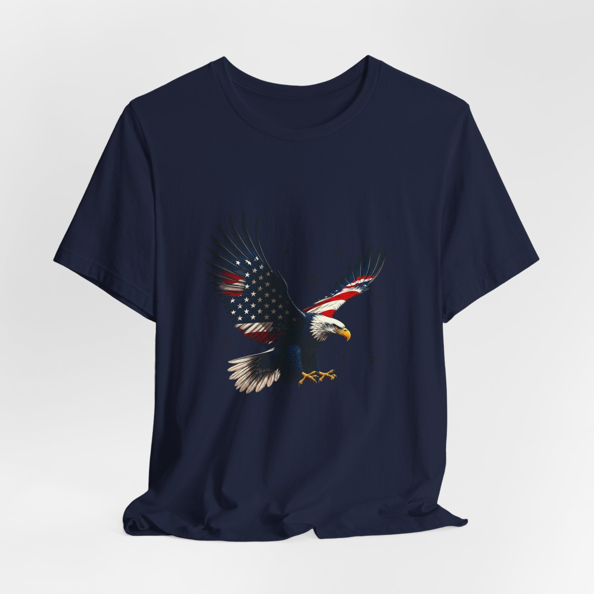 Patriotic Eagle Graphic Tee | Bride Era, Wife Slogan, Engagement Shirt