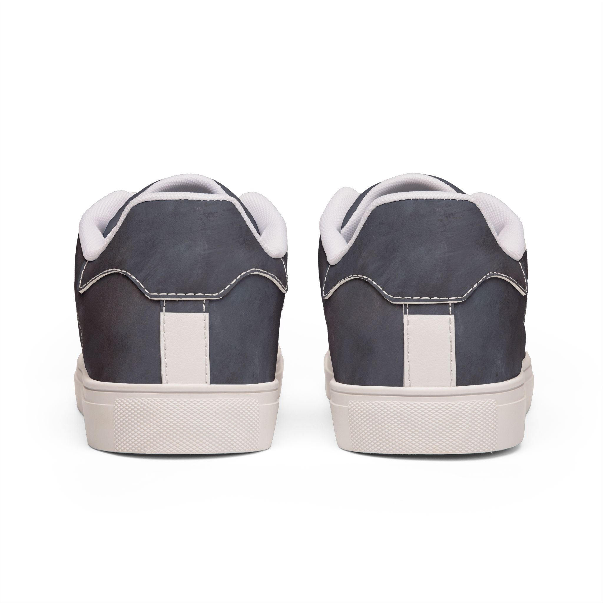 Low-Top Leather Sneakers — Classic Casual Leather Trainers