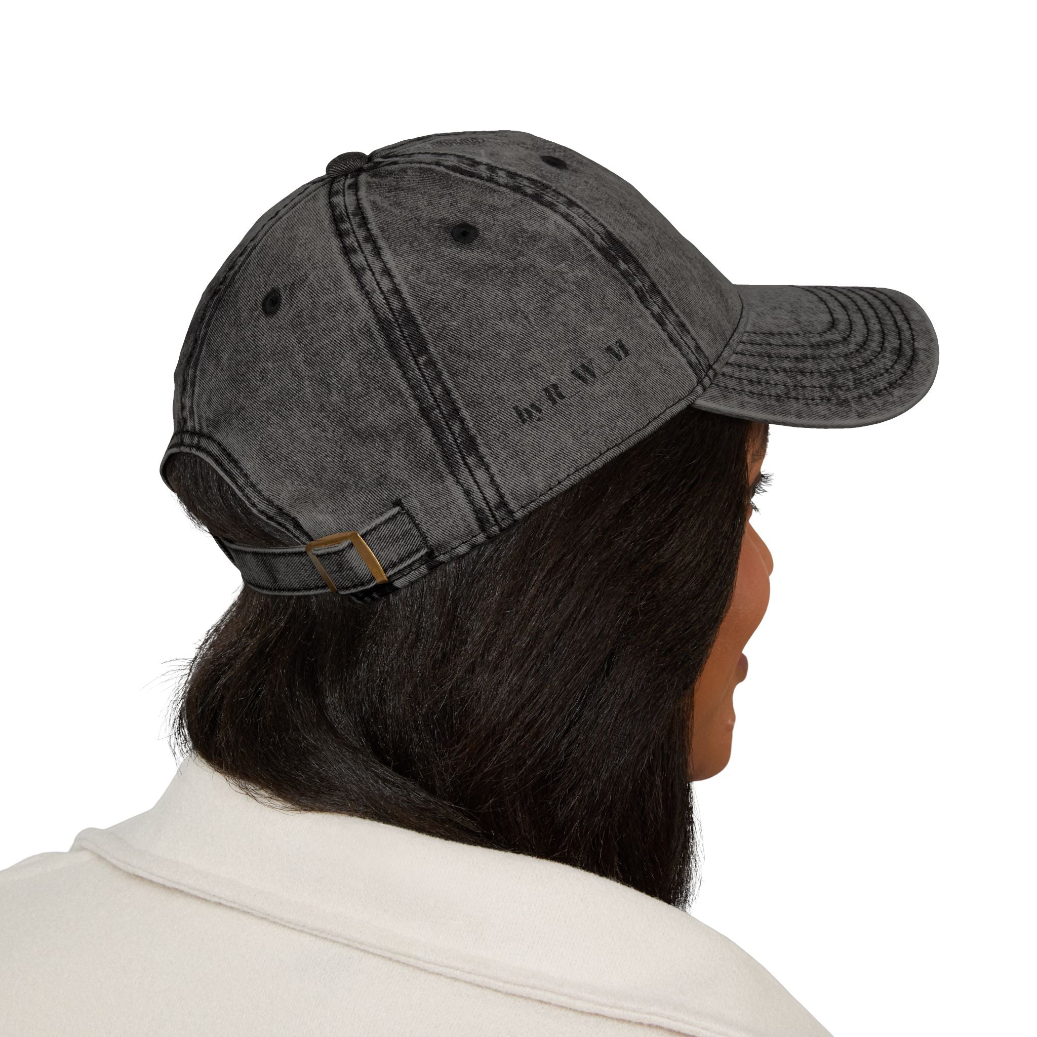 Vintage Embroidered Cap – Washed Red Baseball Hat